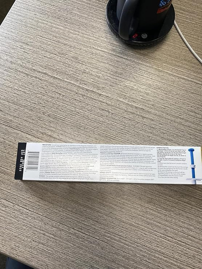 Duramectin Ivermectin Paste 1.87% for Horses, 0.21 Oz (Pack of 2)