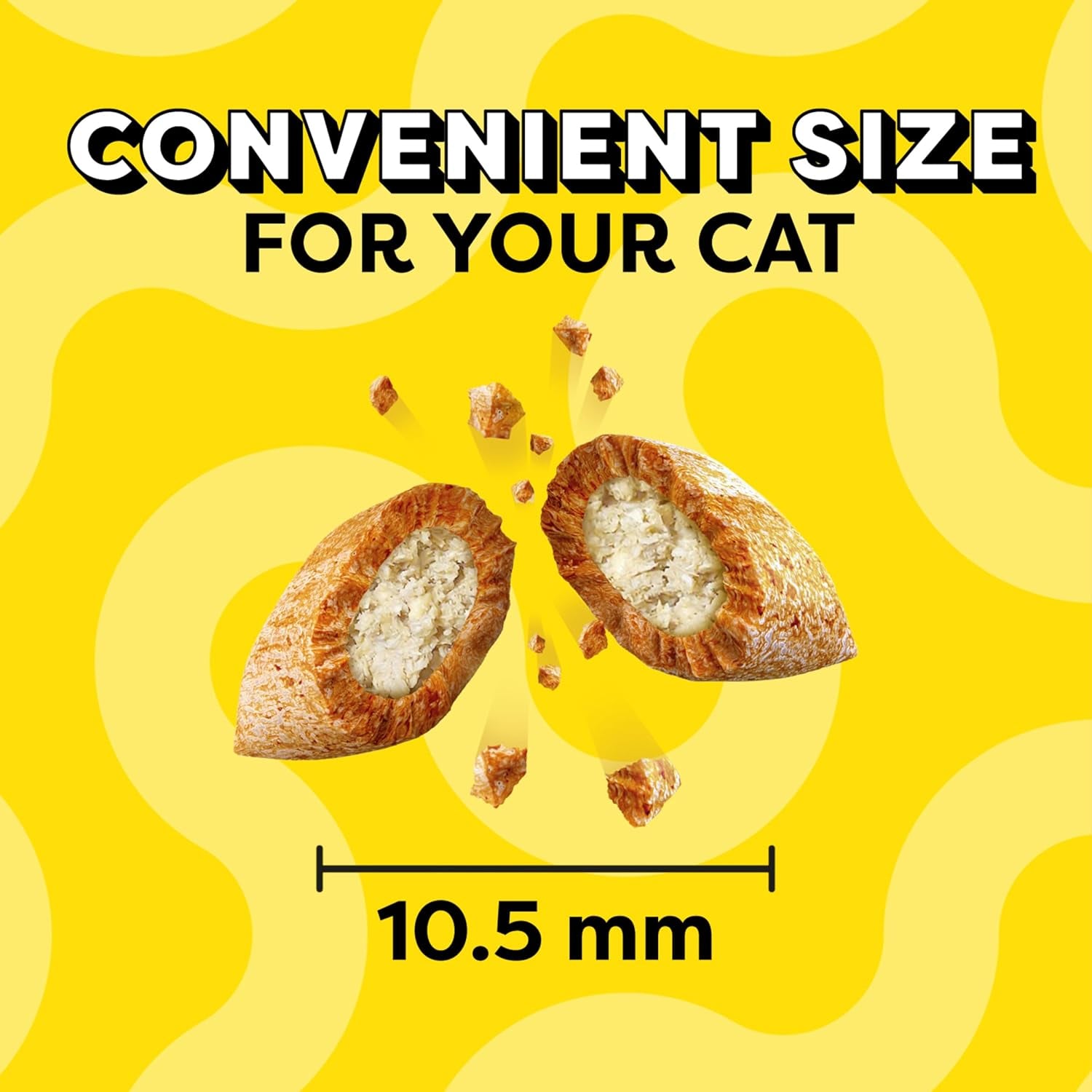 Mixups Surfer'S Delight Flavor Crunchy and Soft Cat Treats, 30 Oz. Tub