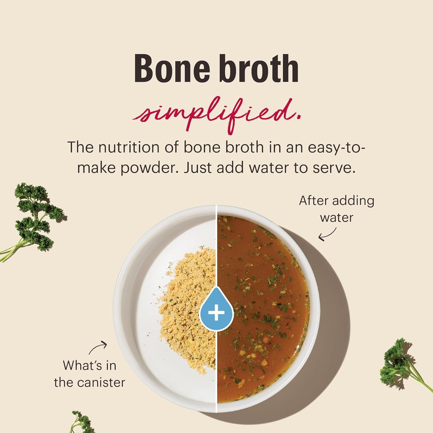 Human Grade Daily Boosts Instant Beef Bone Broth with Turmeric for Dogs 3.6 Ounces