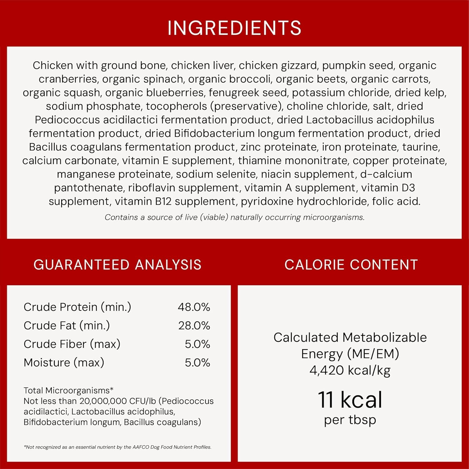 Freeze-Dried Raw Marie'S Magical Dinner Dust - Premium Chicken Dog Food Topper with Organic Fruits & Vegetables - Perfect for Picky Eaters - 7Oz