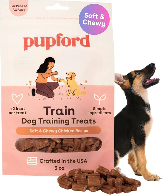 Soft & Chewy Training Treats for Dogs & Puppies (Chicken, 5 Oz)