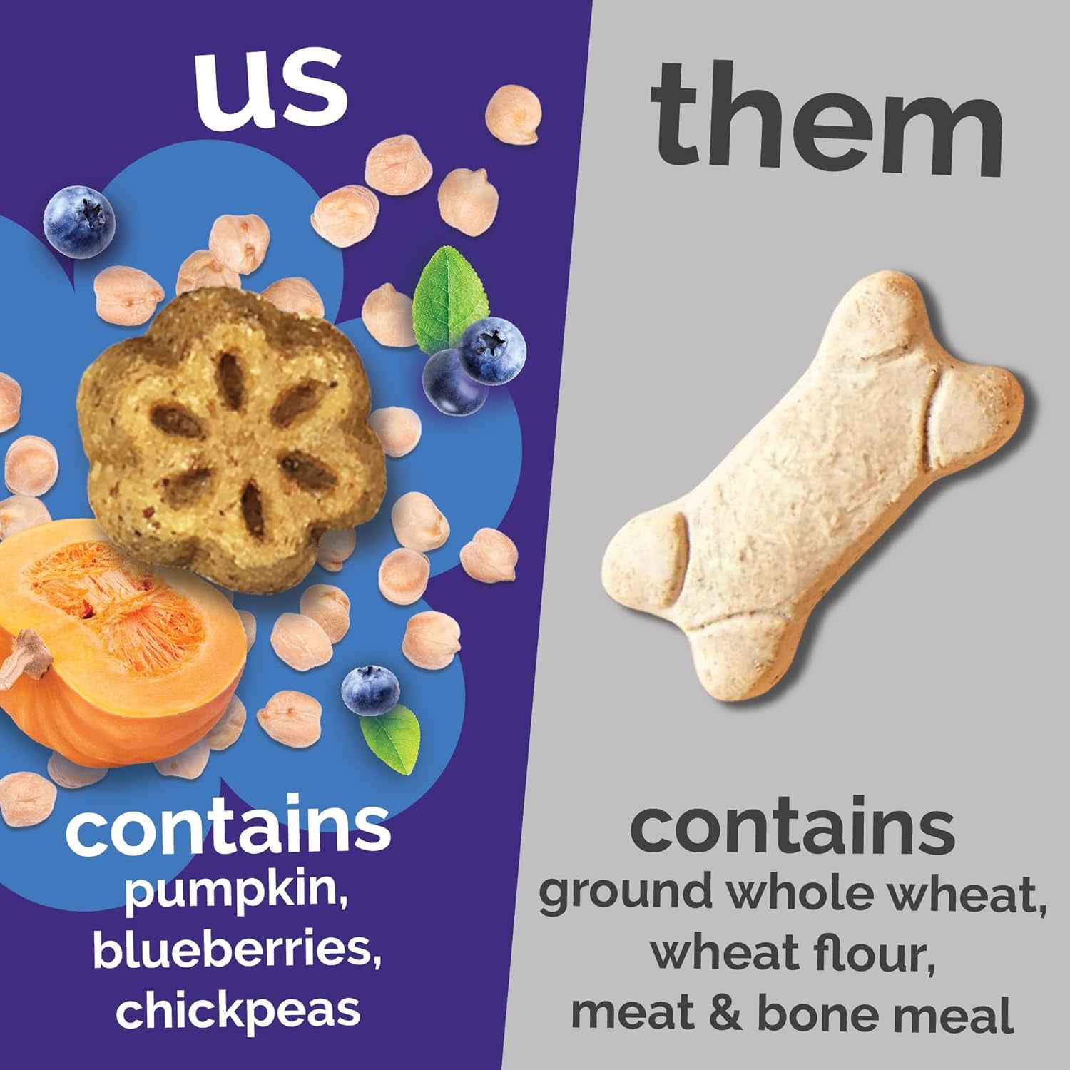 Skinny Mini Dog Treats, Healthy Pumpkin Treat for Dogs, Low Calorie & Delicious, Puppy Training, Free of Wheat, Corn and Soy, Made in the USA, Pumpkin and Berry Flavor, 12Oz