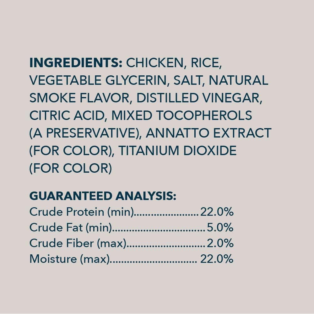 Amazon Brand -  Dog Treats, Chicken and Waffle Bites, 12 Oz Resealable Pack of 1