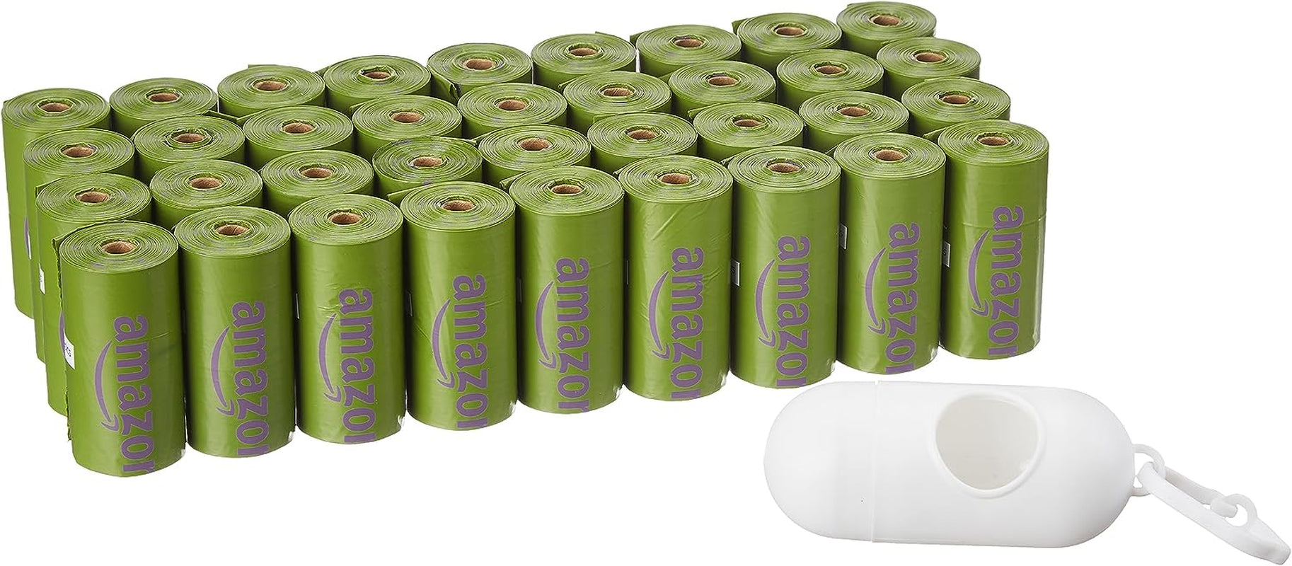 Dog Poop Bags with Dispenser, 540 Count, Enhanced for Guaranteed Leakproof, Lavender Scented, Includes Leash Clip