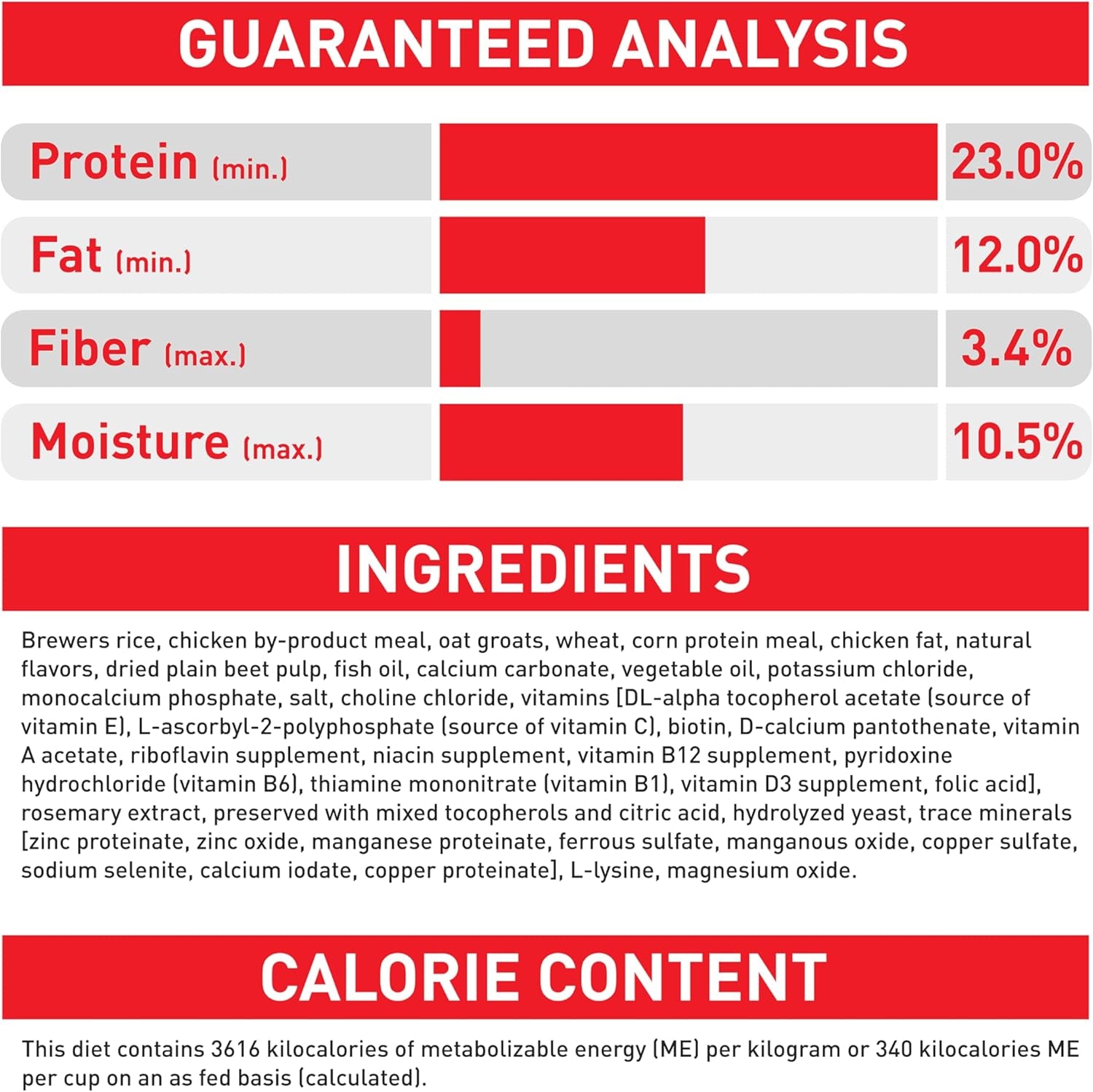 Size Health Nutrition Medium Adult Dry Dog Food, 17 Lb Bag