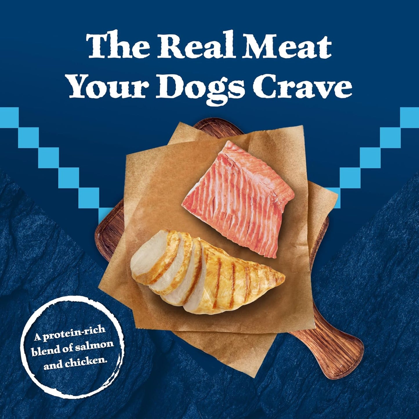 Wilderness Adult Wet Dog Food, High-Protein & Grain-Free, Made with Natural Ingredients, Salmon & Chicken Grill, 12.5-Oz. Cans, 12 Count