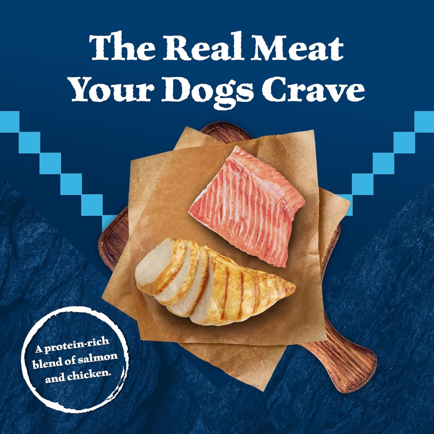 Wilderness Adult Wet Dog Food, High-Protein & Grain-Free, Made with Natural Ingredients, Salmon & Chicken Grill, 12.5-Oz. Cans, 12 Count