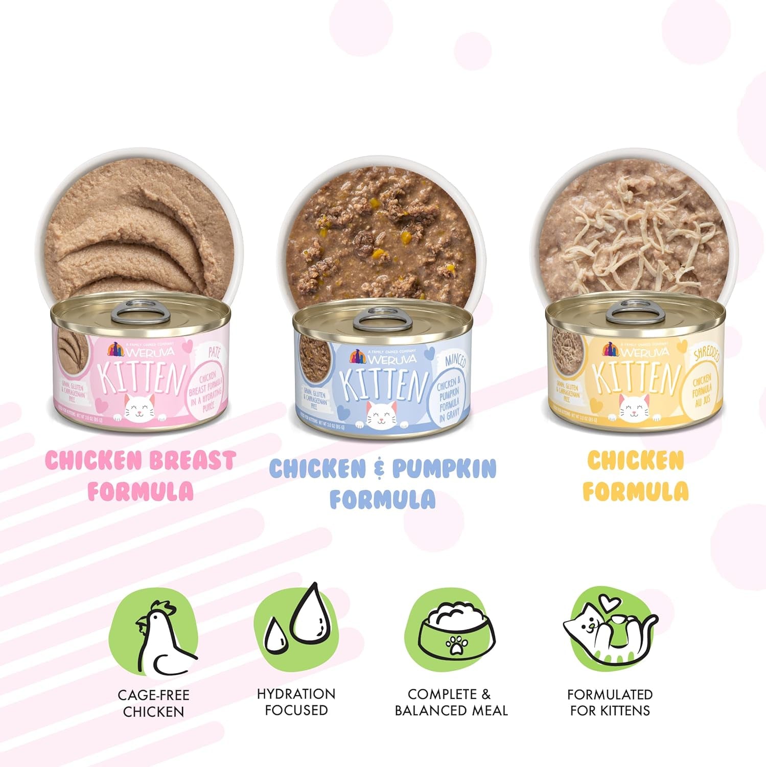 Kitten, Fur Baby Favorites Variety Pack, 3Oz Can (Pack of 12)