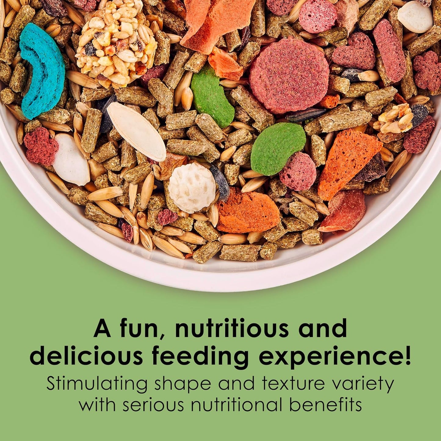 Fiesta Rabbit Food, Nutritious and Fun Blend, Supports Dental Health and Digestion, 20 Pounds