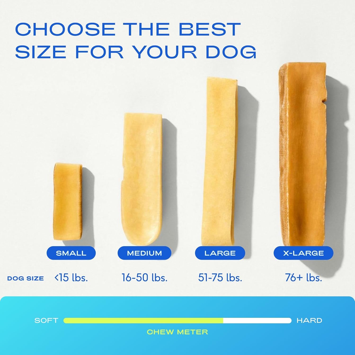 Yak Cheese Himalayan Dog Chews - Long Lasting Dental Sticks for Medium Breeds – 100% All Natural Himalayan Yak Chews for Medium Dogs – Cheese Bone for Aggressive Chewers - 3 per Pack