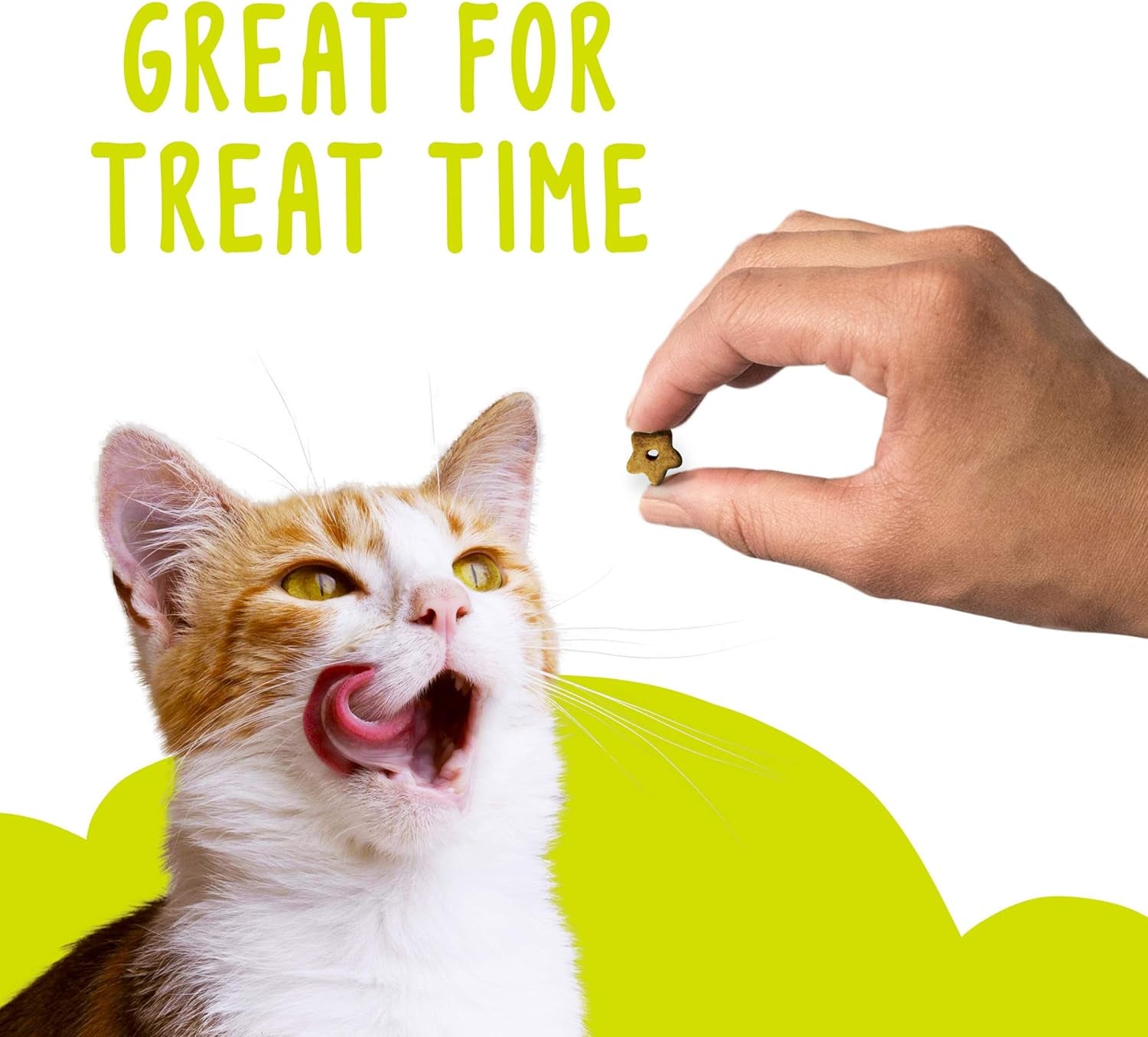 Purina  Natural Cat Treats, Party Mix Natural Yums with Wild Caught Tuna and Added Vitamins, Minerals and Nutrients - 20 Oz. Canister