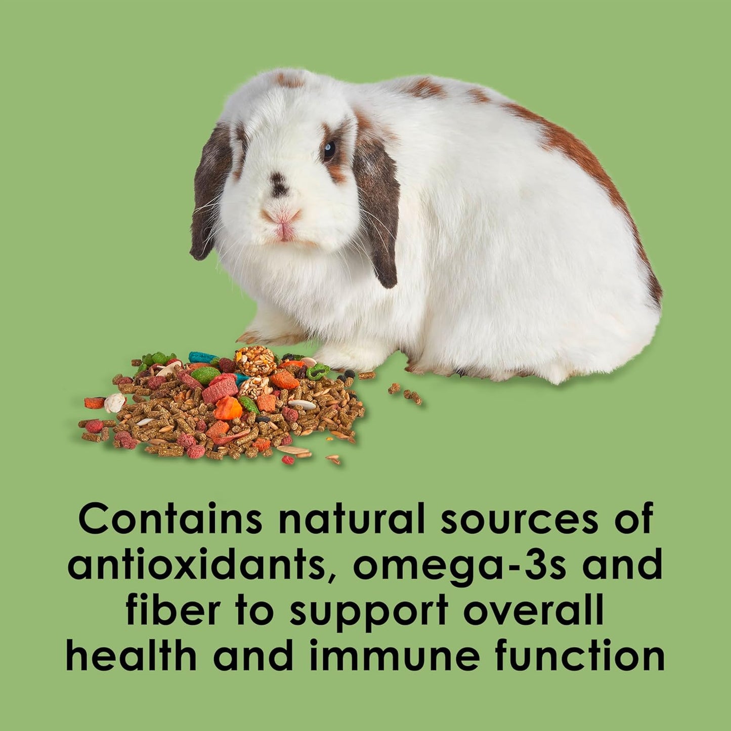 Fiesta Rabbit Food, Nutritious and Fun Blend, Supports Dental Health and Digestion, 20 Pounds