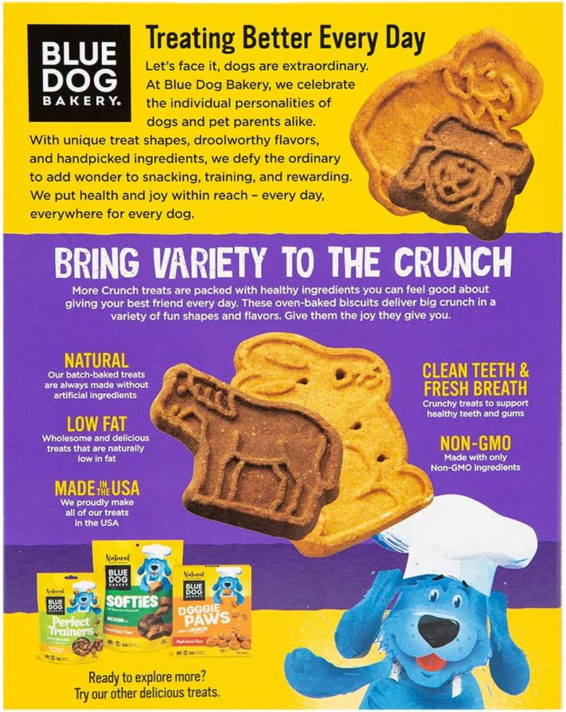 Natural Dog Treats, More Crunch Large, Assorted Flavors, 18Oz Box, 1 Box