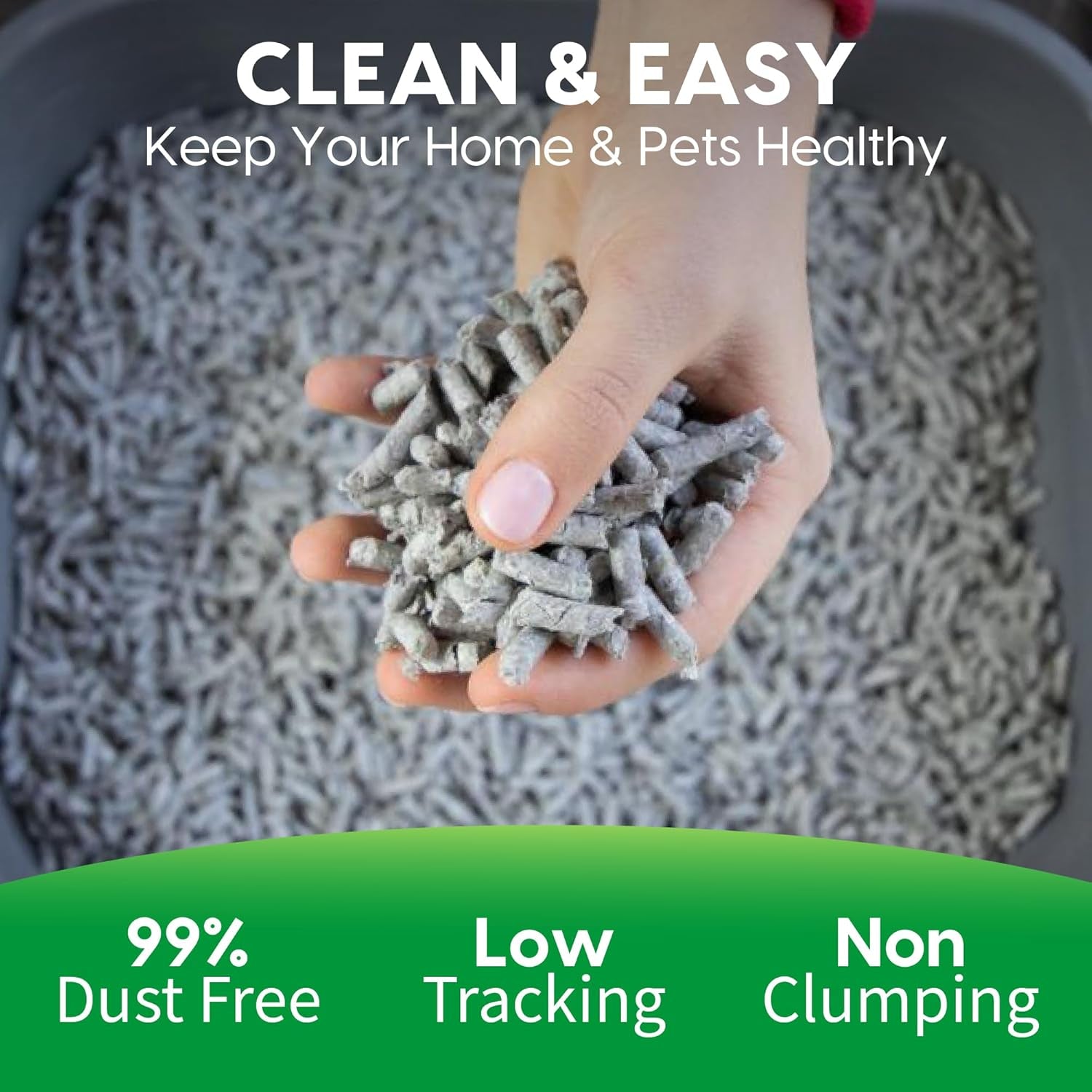 Recycled Paper, Original Pellet Cat Litter, 25 Pound