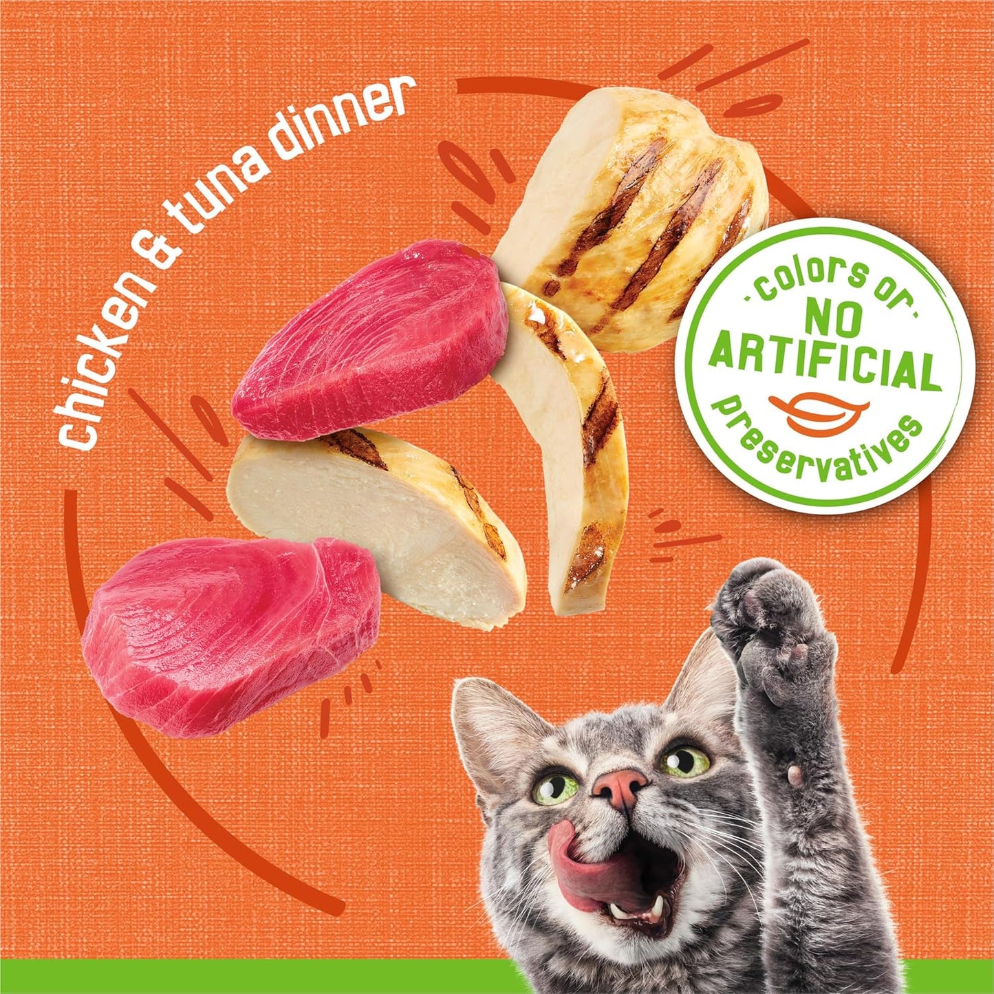 Purina  Wet Cat Food Pate, Chicken and Tuna Dinner - (Pack of 24) 5.5 Oz. Cans
