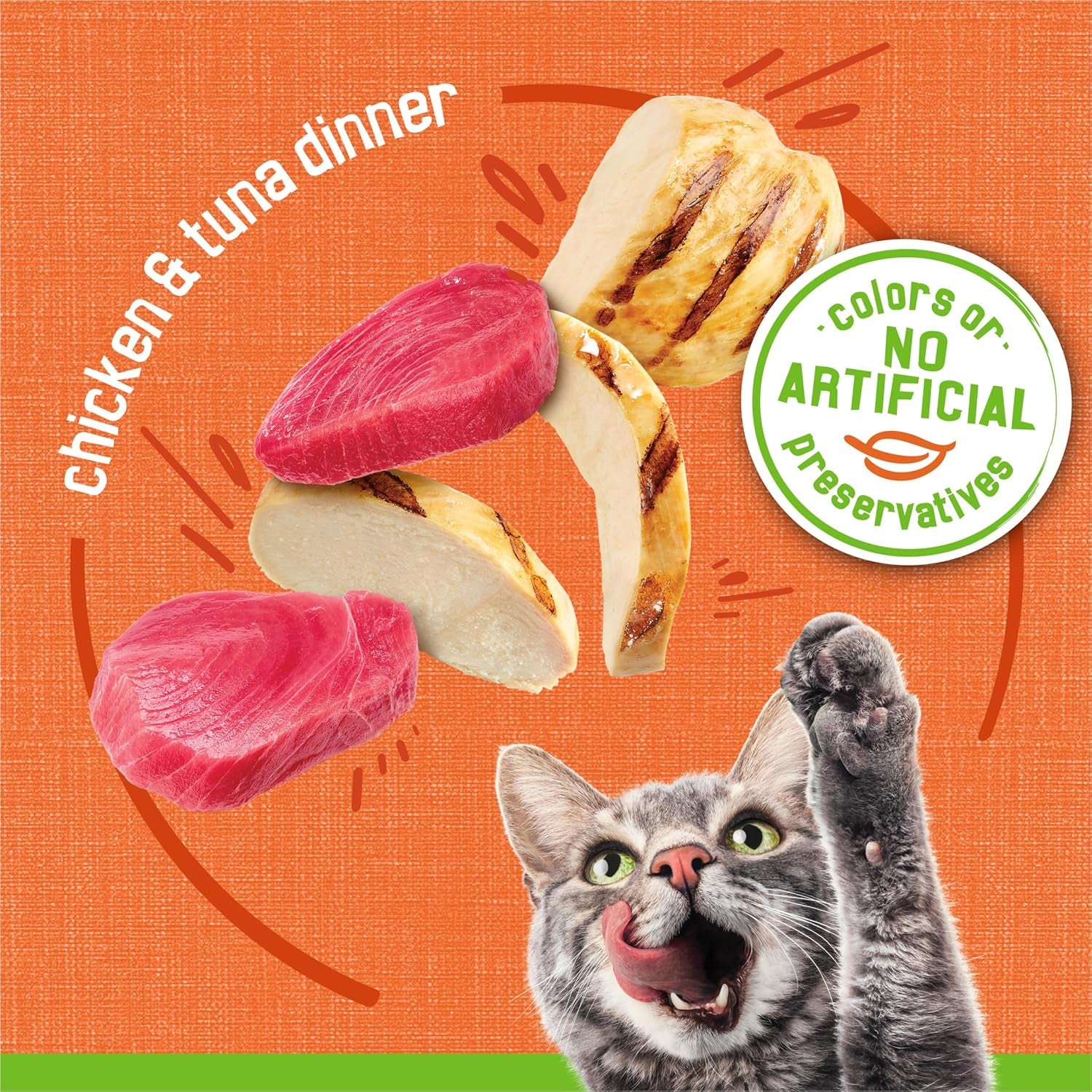 Purina  Wet Cat Food Pate, Chicken and Tuna Dinner - (Pack of 24) 5.5 Oz. Cans