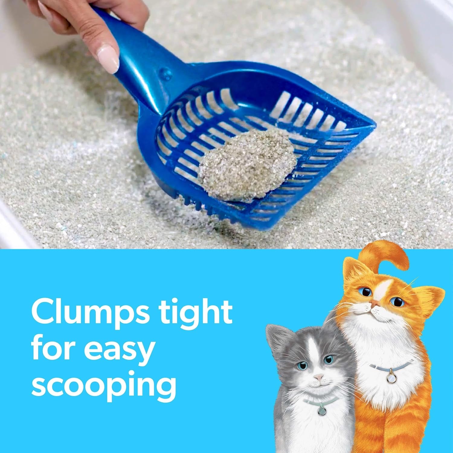 Advanced Multi Cat Clumping Litter with Febreze Freshness,  Clumping Cat Litter Extra Strength Formula, 37 Lbs. (2 X 18.5 Lb. Box)