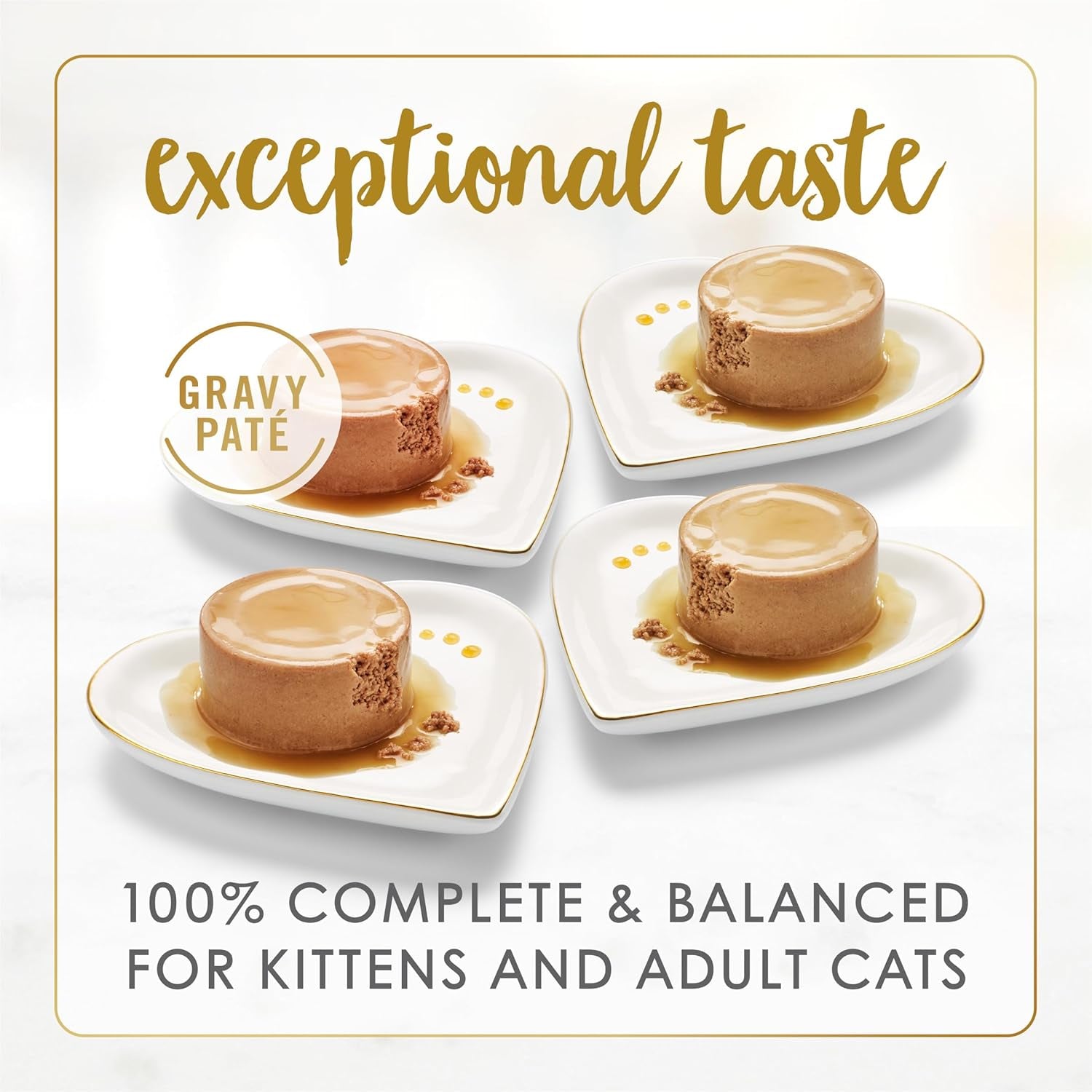 Purina Gravy Lovers Variety Pack Feast Pate in Wet Cat Food Gravy - (Pack of 1) 4.5 Lb. Boxes