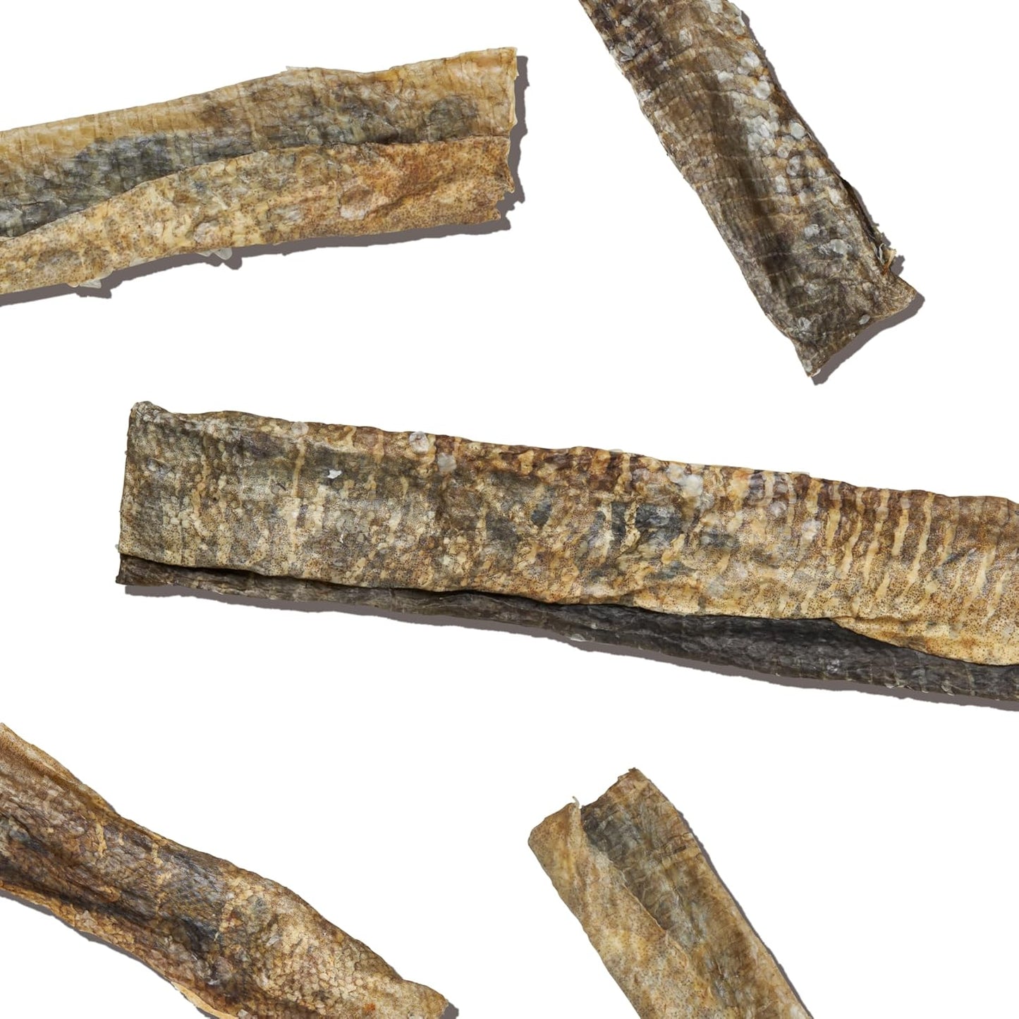 Human Grade Ocean Chews Crispy Cod Fish Skins Dog Treats, 5.5 Ounces