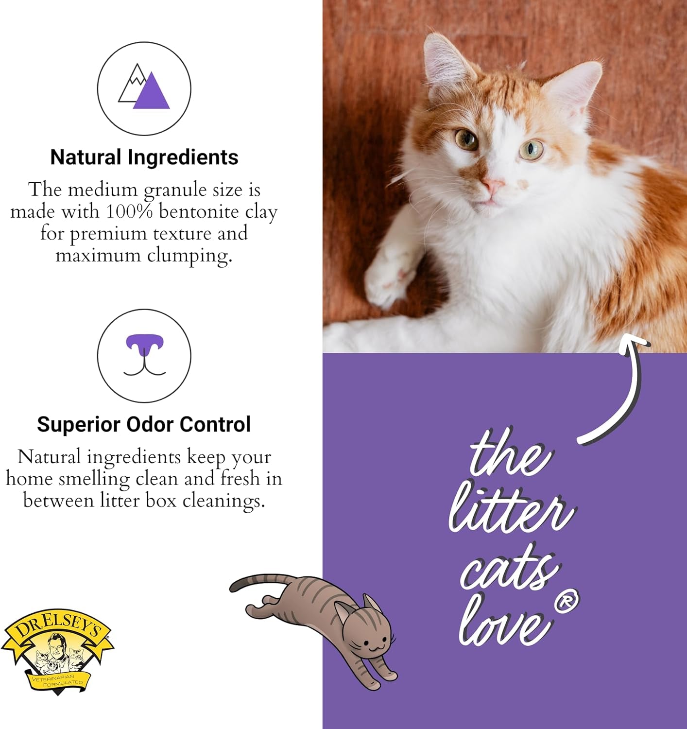 ® Clean Tracks® Clumping Clay Cat Litter 18Lb. Bag