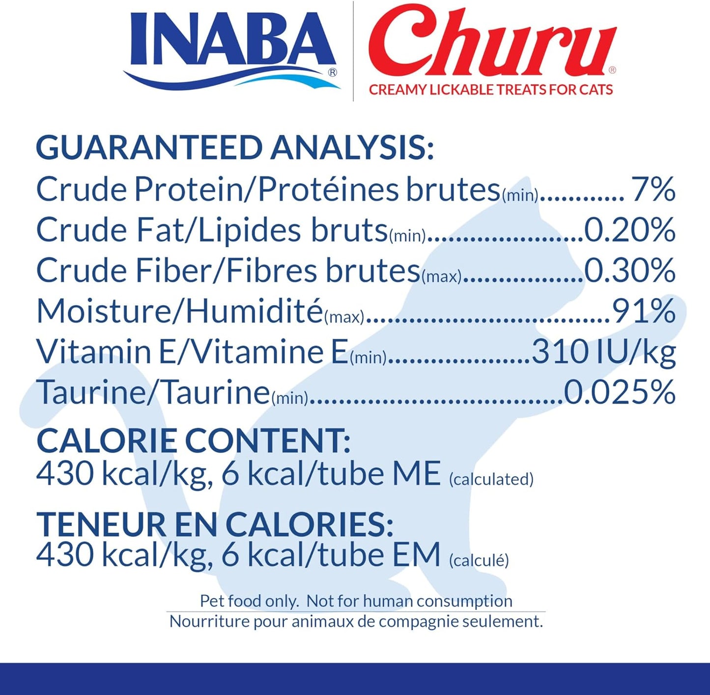 Churu Cat Treats, Grain-Free, Lickable, Squeezable Creamy Purée Cat Treat/Topper with Vitamin E & Taurine, 0.5 Ounce - 50 Count (Pack of 1), Beef & Cheese Variety