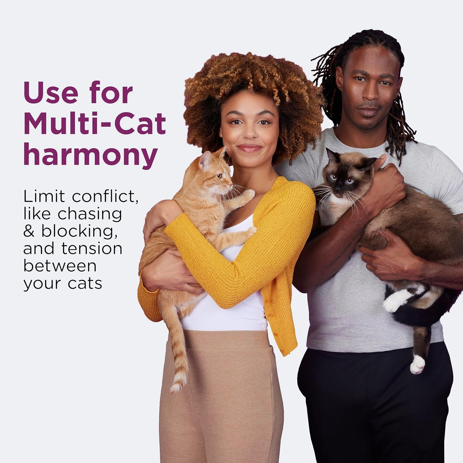 6 Pack Multicat Diffuser Refills; Cat Calming Pheromones Help Anxiety; 30-Day Refills