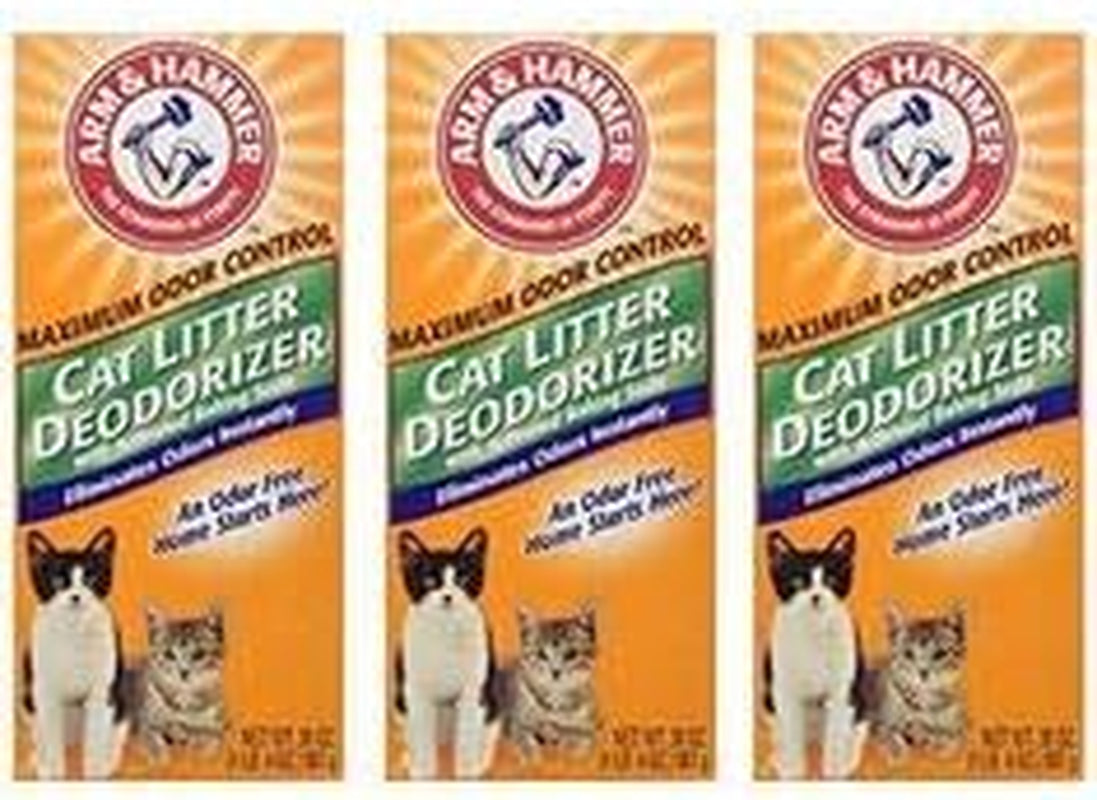 Cat Litter Deodorizer Powder (Pack of 3)