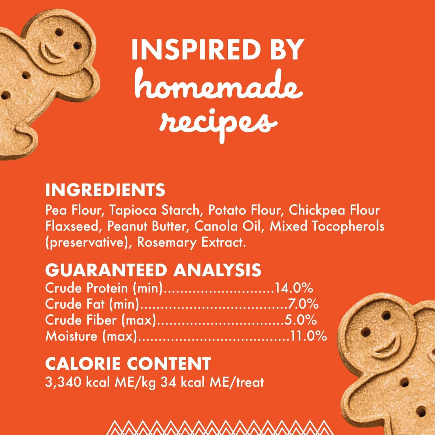 14 Oz. Box of Grain-Free Crunchy Dog Treats Made with Natural Peanut Butter