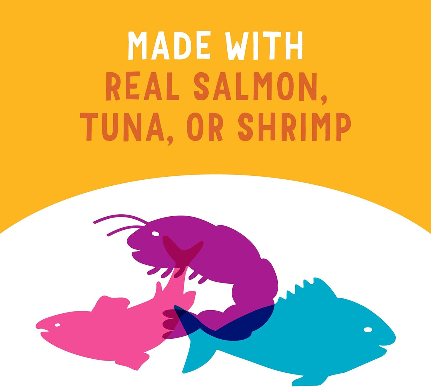 Purina  Grain Free Wet Cat Food Lickable Cat Treats Variety Pack, Lil' Soups with Salmon, Tuna or Shrimp - (Pack of 30) 1.2 Oz. Cups
