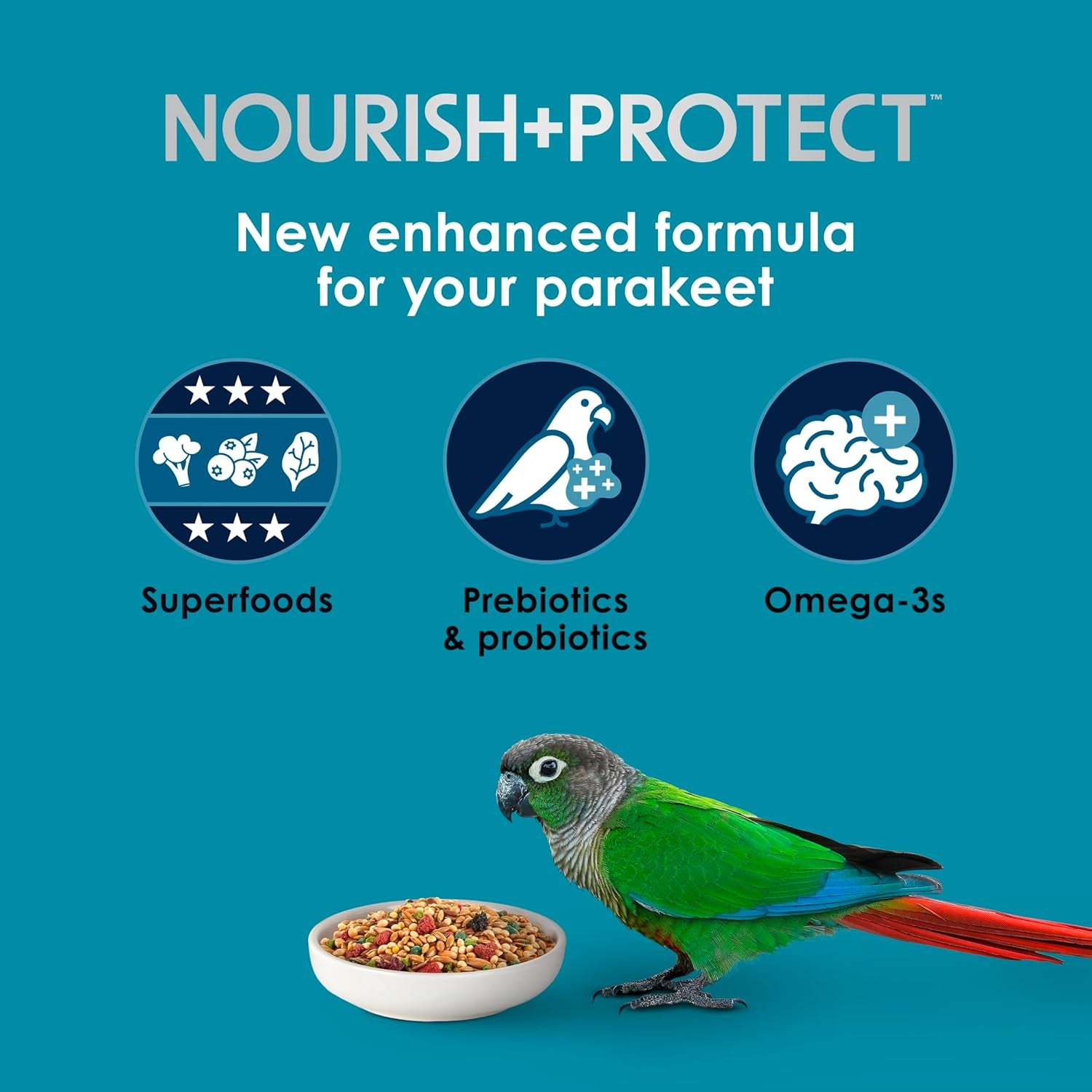Forti-Diet Pro Health Parakeet Food 2Lb