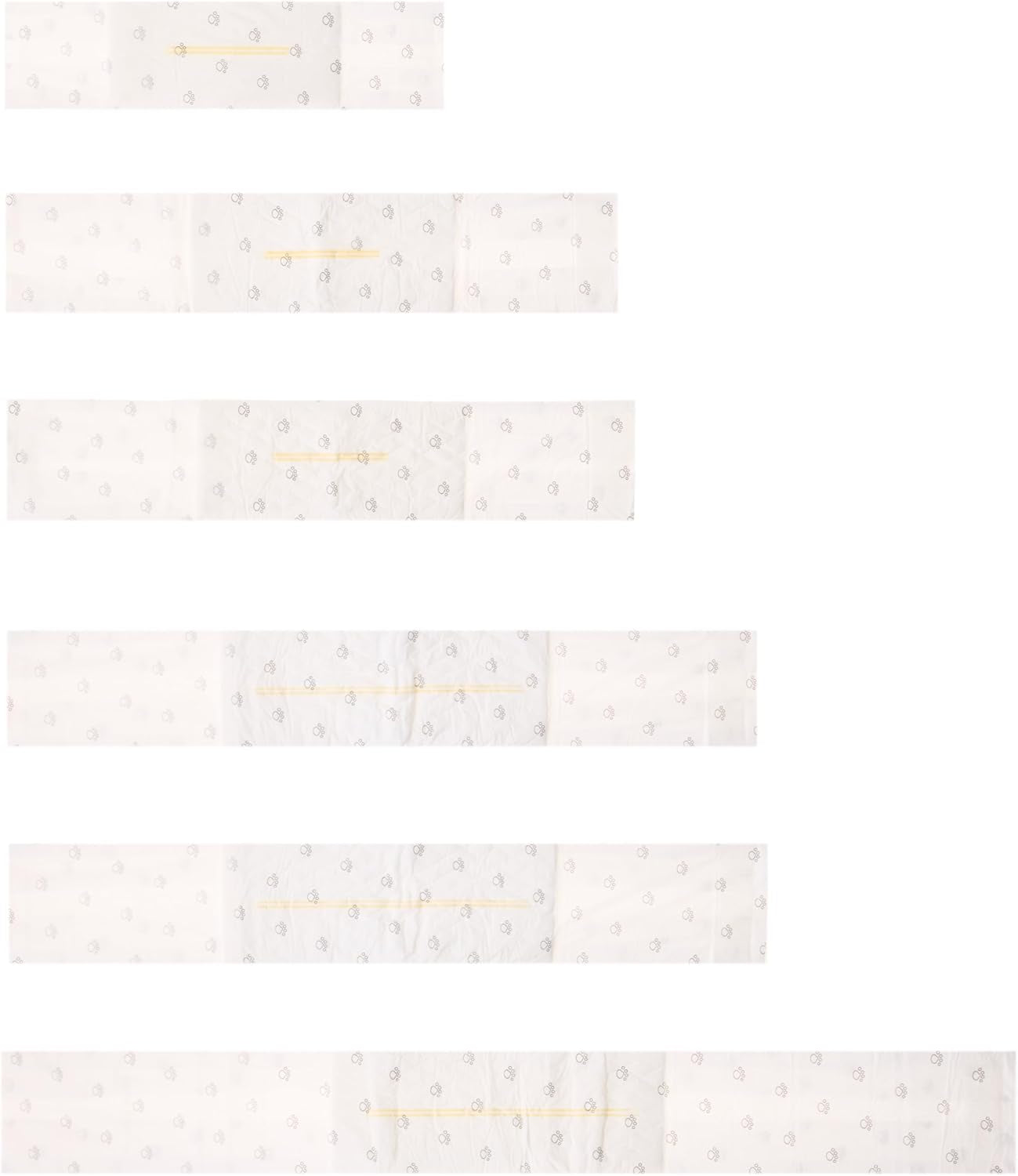 Male Dog Diapers, 50 Count, Medium, Ultra Absorbent Disposable Wrap with Secure Fit, Leakproof and Comfortable