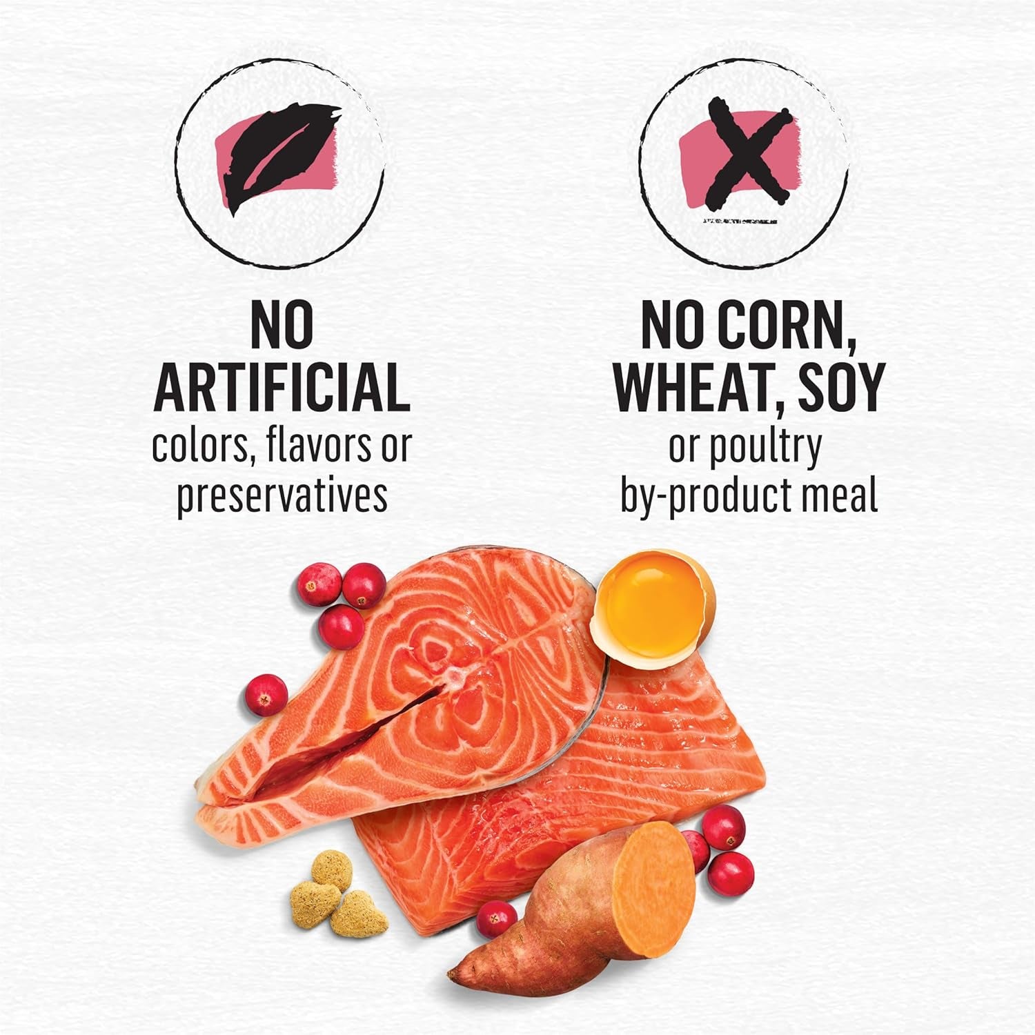 Natural Grain Free Dry Cat Food Simply Indoor Salmon, Egg and Sweet Potato Recipe - 11 Lb. Bag