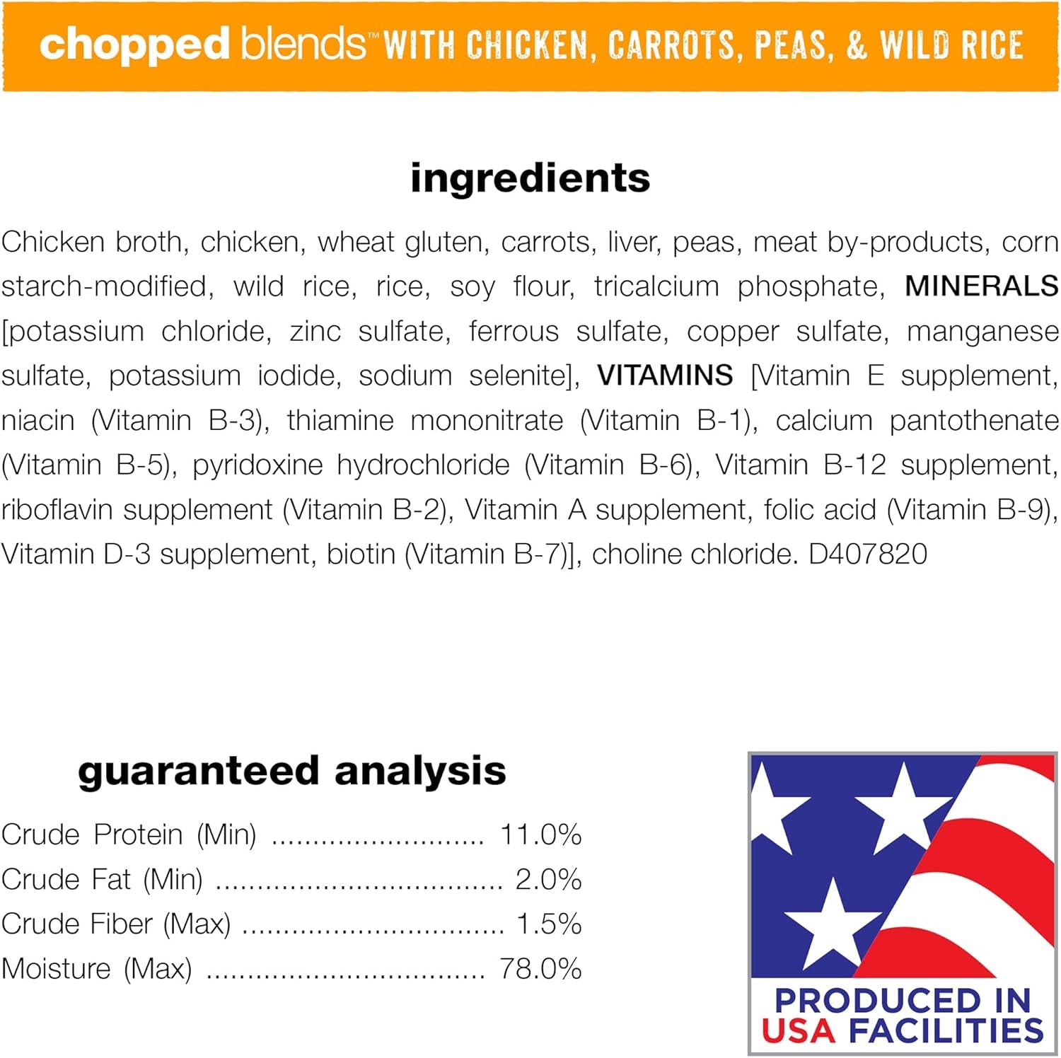 Purina  Wet Dog Food Variety Pack, Chopped Blends - (12) 10 Oz. Tubs