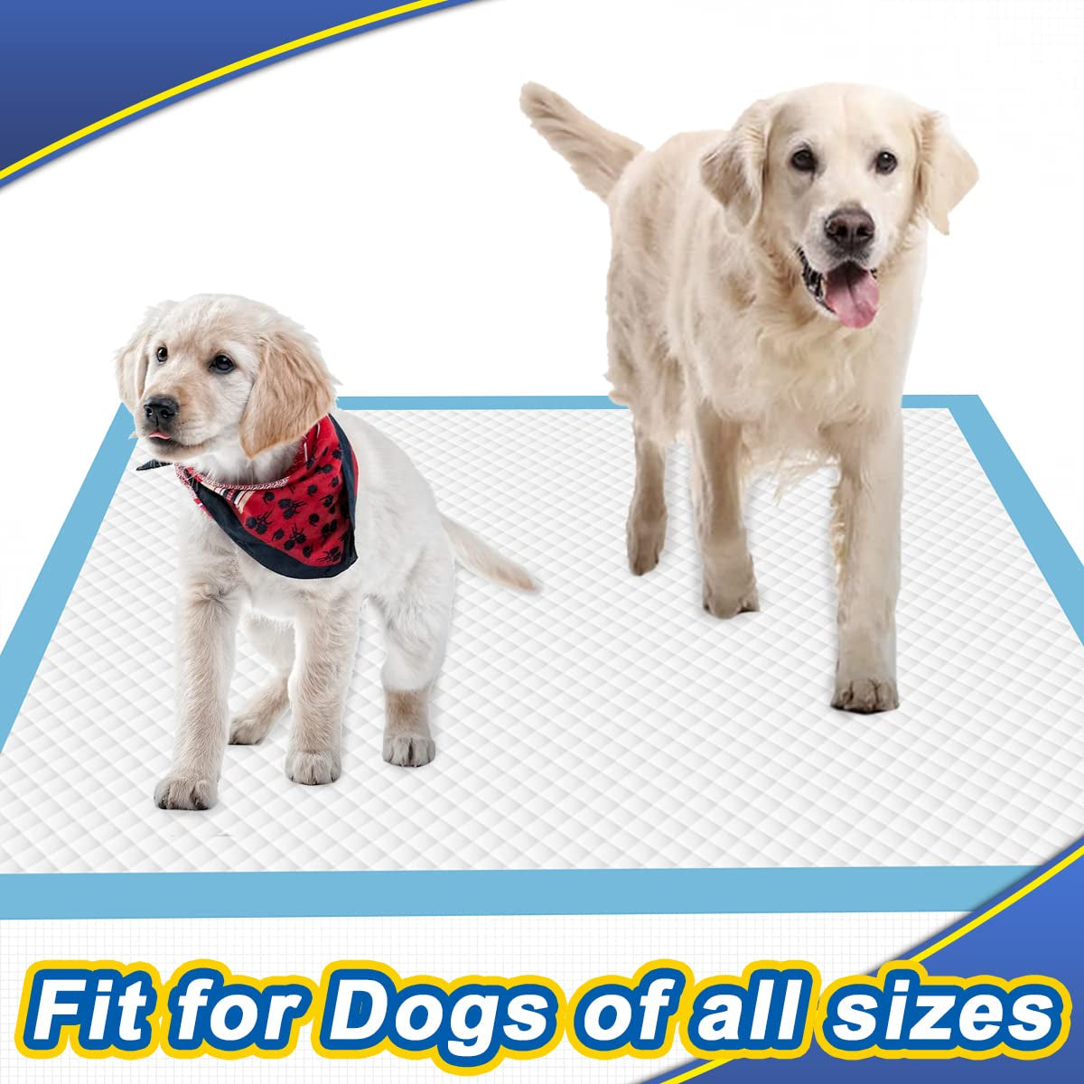 Puppy Pads Extra Large 30"X36", 40 Count Thicken Xlarge Puppy Pee Pads for Dogs Super Absorbent, Leak-Proof Disposable Pet Training Pad, Potty Piddle Mats for Puppies, Cats, Doggies