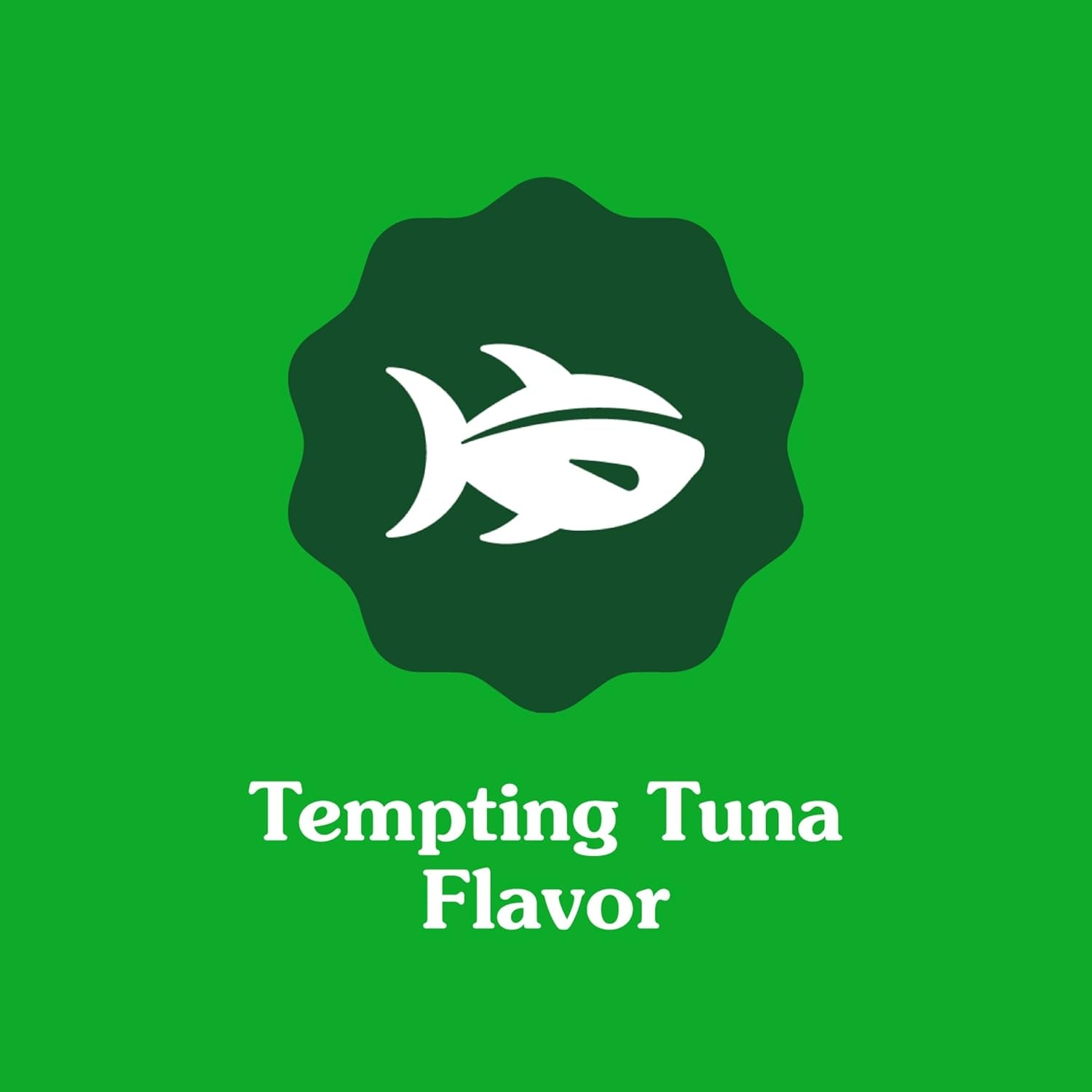 Feline Dental Cat Treats, Tempting Tuna Flavor, 21 Oz. Tub
