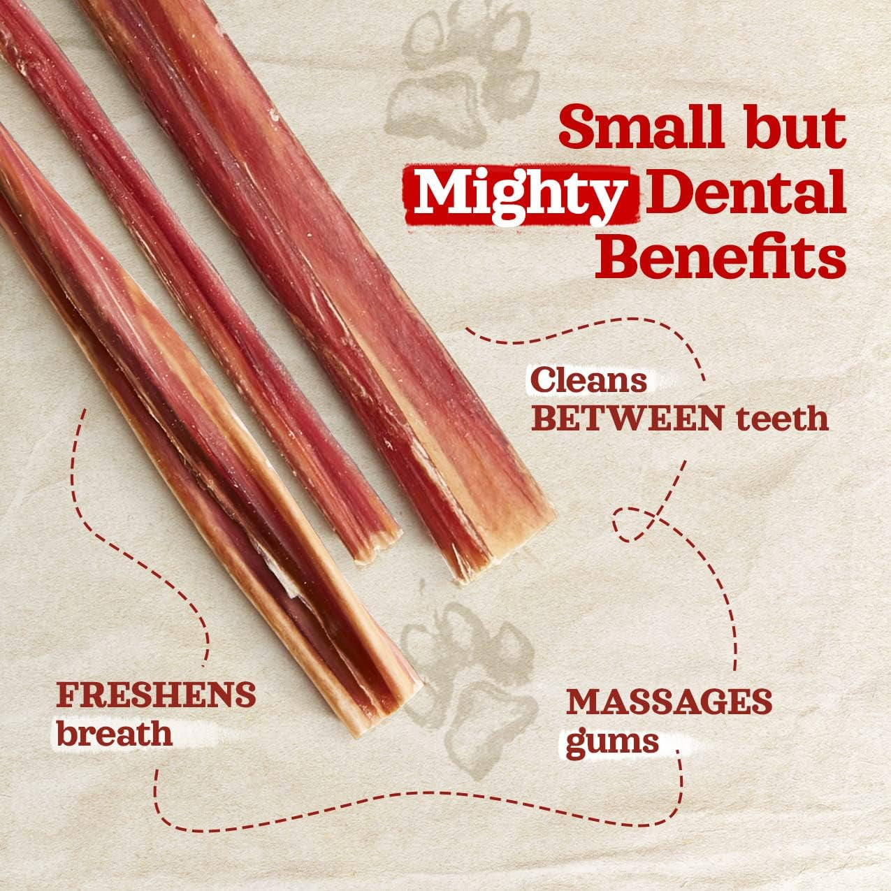 Bully Sticks (6 Inch, 30 Pack), Thin Pizzle Pixie Beef Treats, Grain-Free, High Protein, Best Rawhide Alternative for Small, Puppies or Senior Dogs