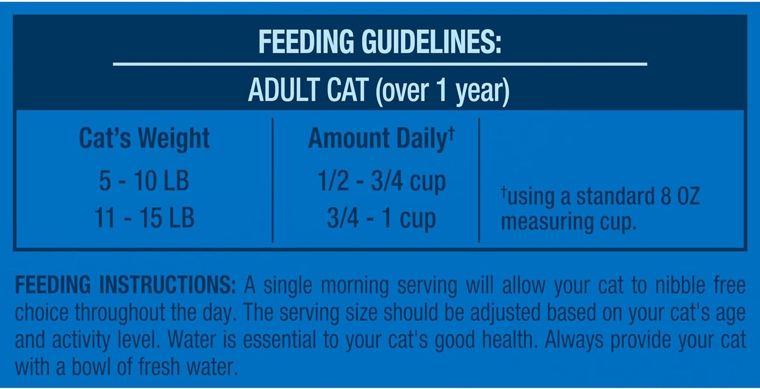 Daily Essentials Dry Cat Food with Chicken, Beef & Salmon Flavors, 28 Lb Bag