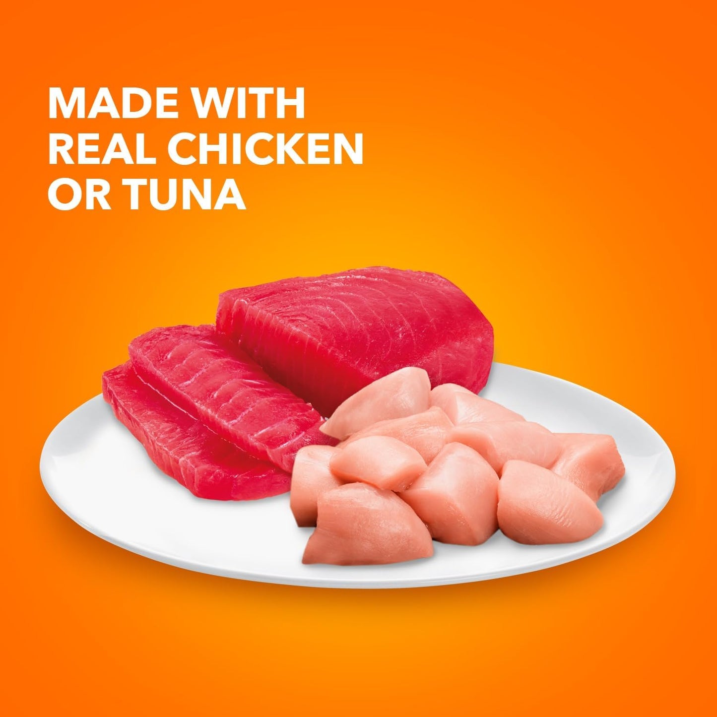 Perfect Portions Healthy Adult Wet Cat Food Pate, Chicken and Tuna Recipe Variety Pack, Easy Peel Twin-Pack Trays (12 Count, 24 Servings) (Pack of 2)