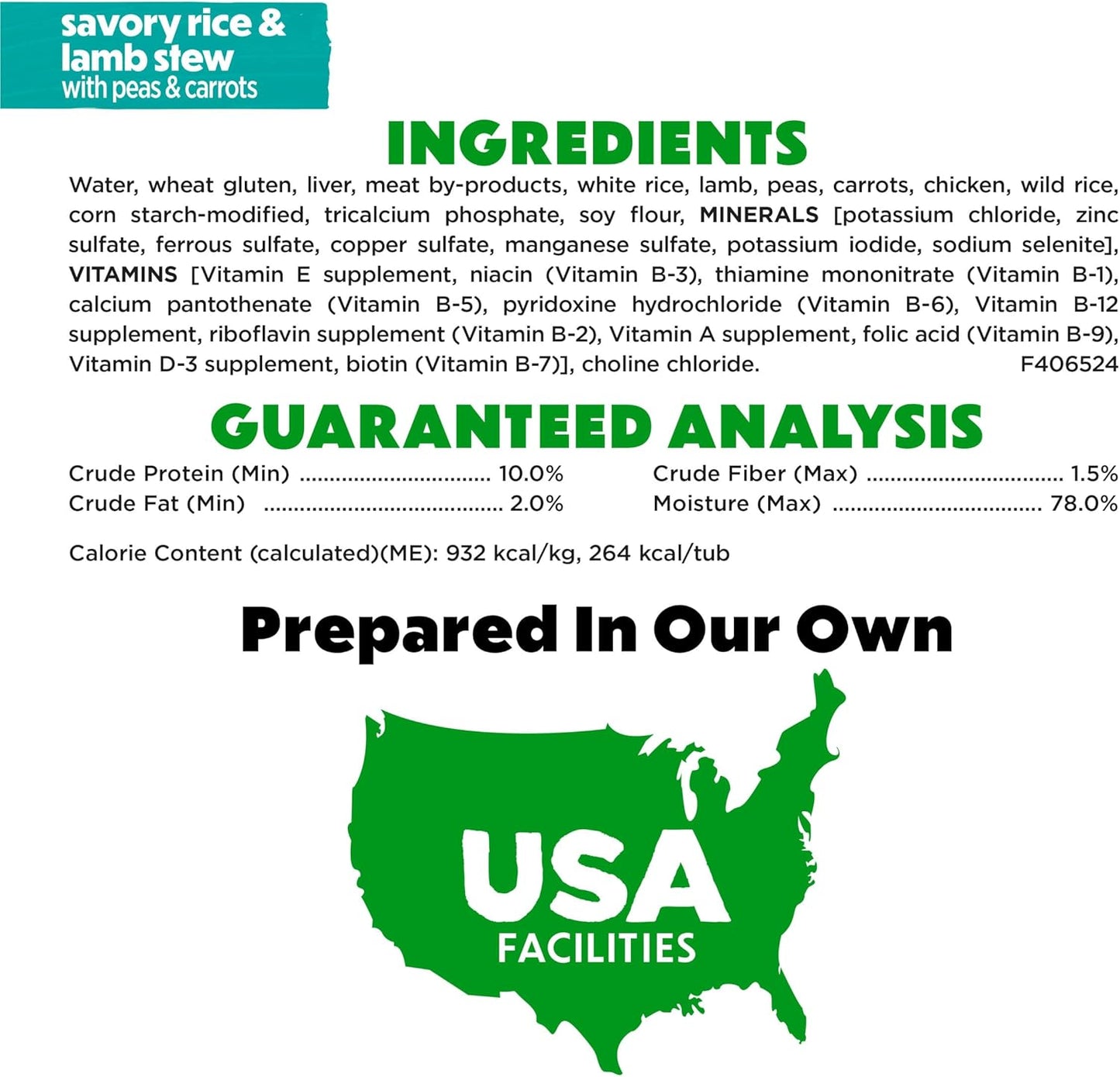 Purina  Gravy Wet Dog Food Variety Pack, Prepared Meals Stew - (12) 10 Oz. Tubs