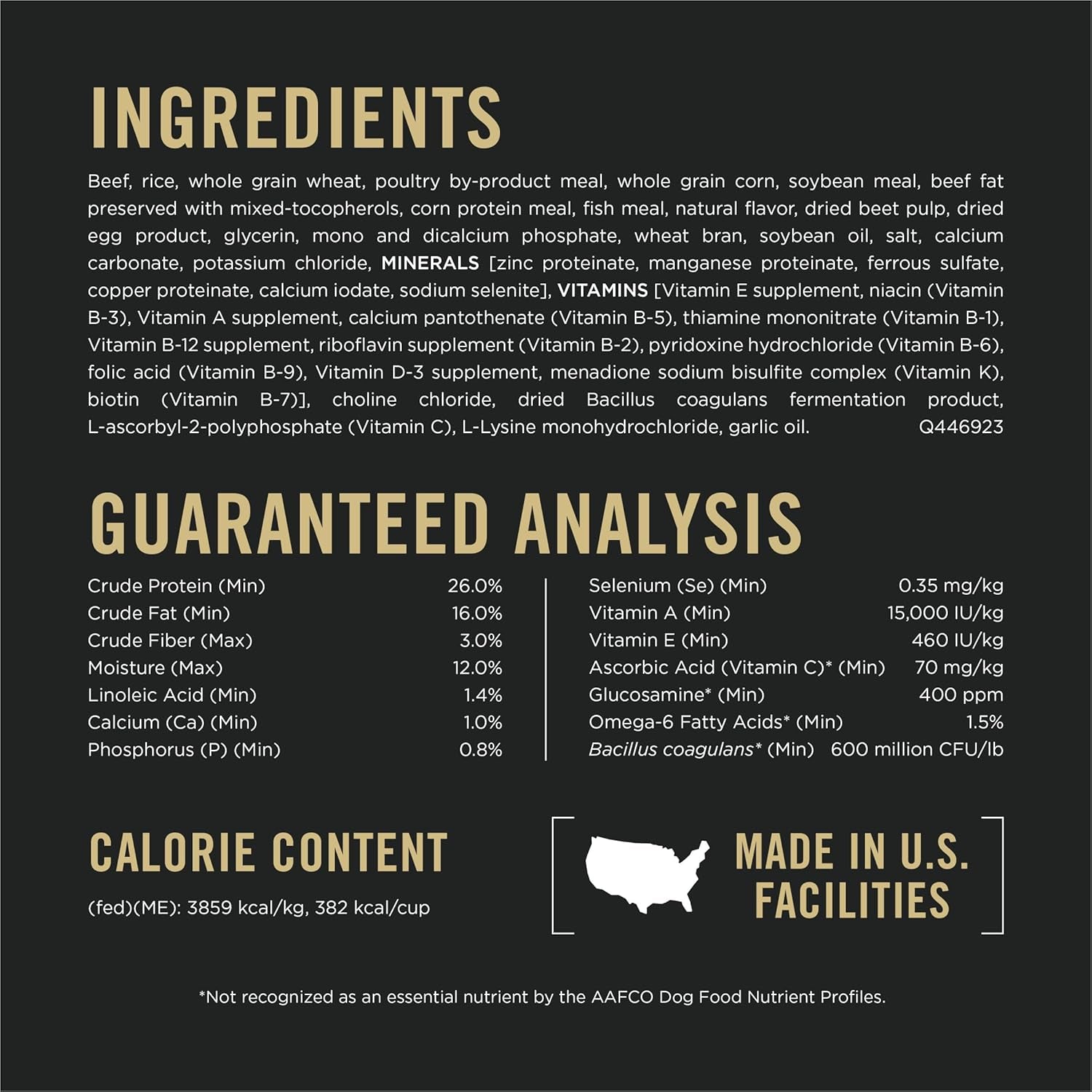 Complete Essentials Shredded Blend Beef and Rice Dog Food Dry Formula with Probiotics for Dogs - 15 Lb. Bag