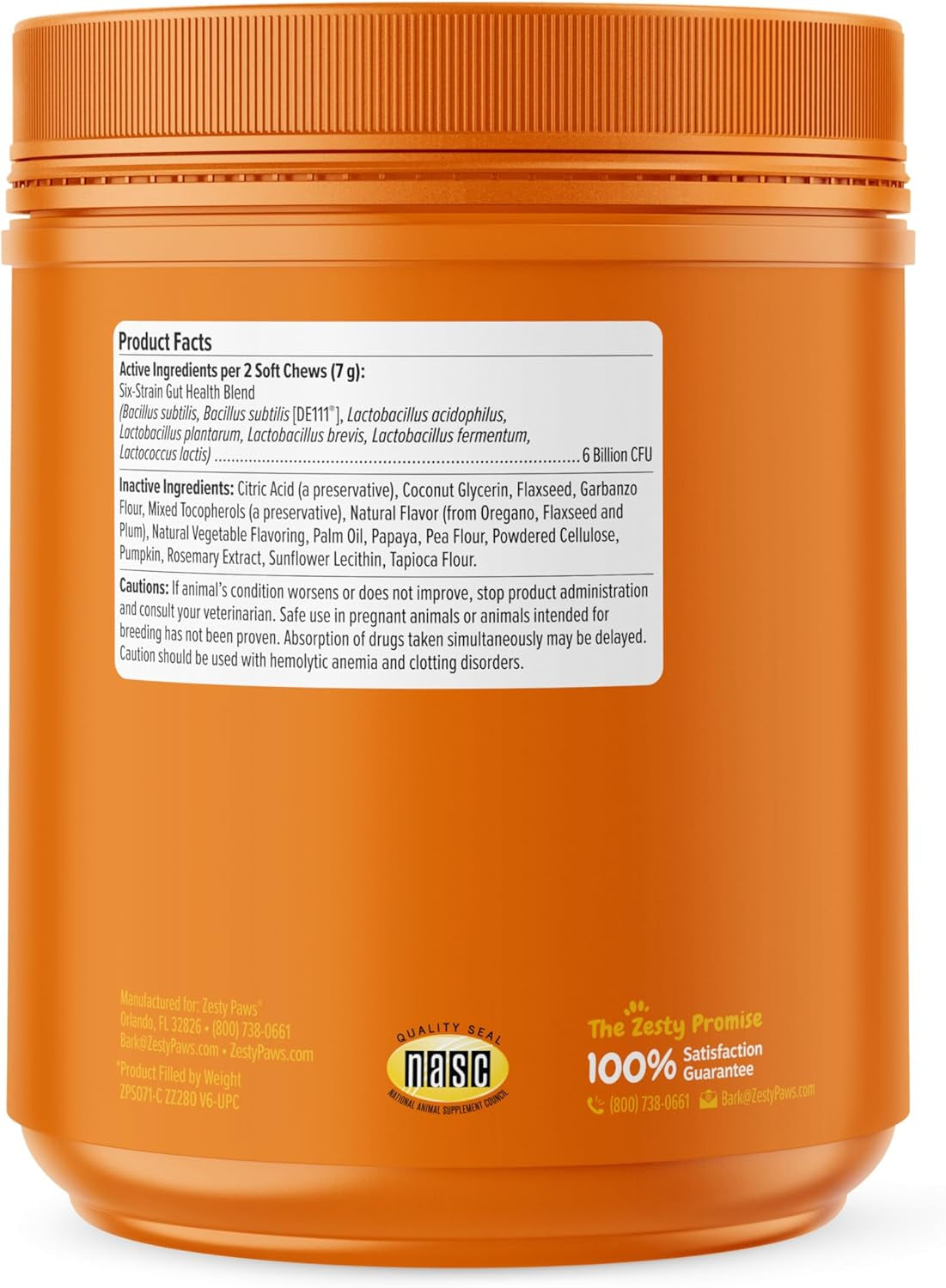 Probiotics for Dogs, Digestive Enzymes Gut Flora, Digestive Health, Diarrhea & Bowel Support, DE111, Dog Probiotic Soft Chew for Pet Immune System, Pumpkin, 250 Ct