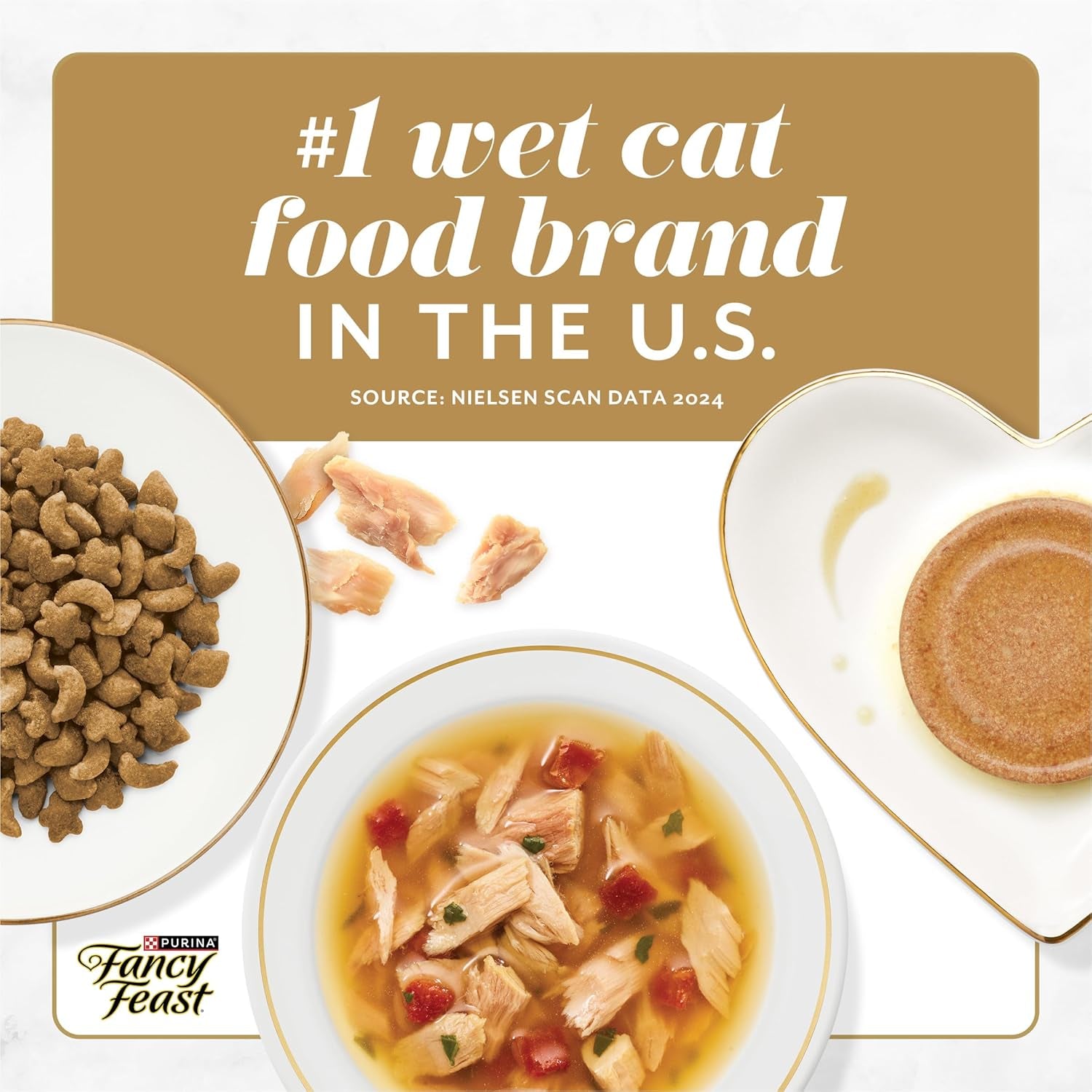 Purina  Petites Tender Beef Entree with Carrots in Gravy Gourmet Wet Cat Food - (Pack of 12) 2.8 Oz. Tubs