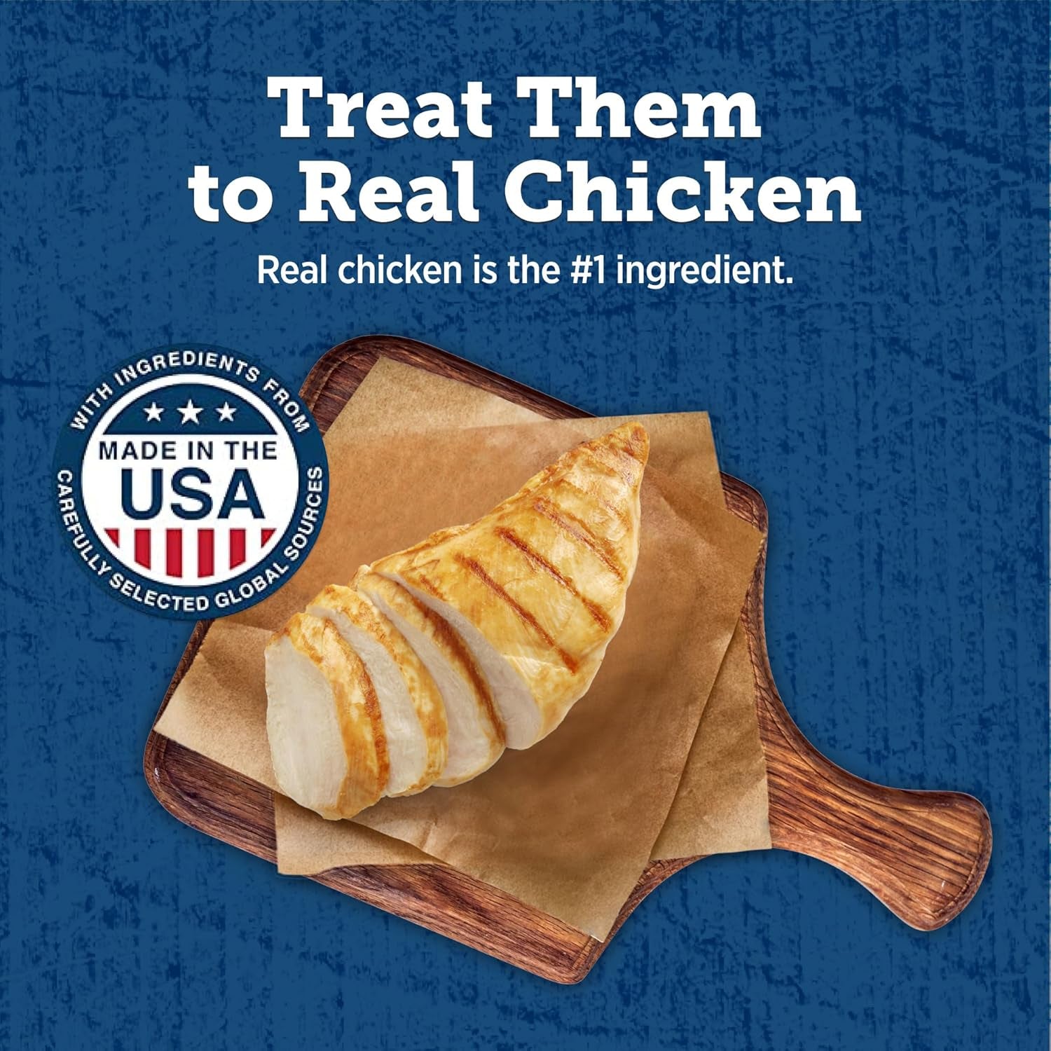 True Chews Dog Treats Made in the USA with Natural Ingredients Chicken Pot Pie