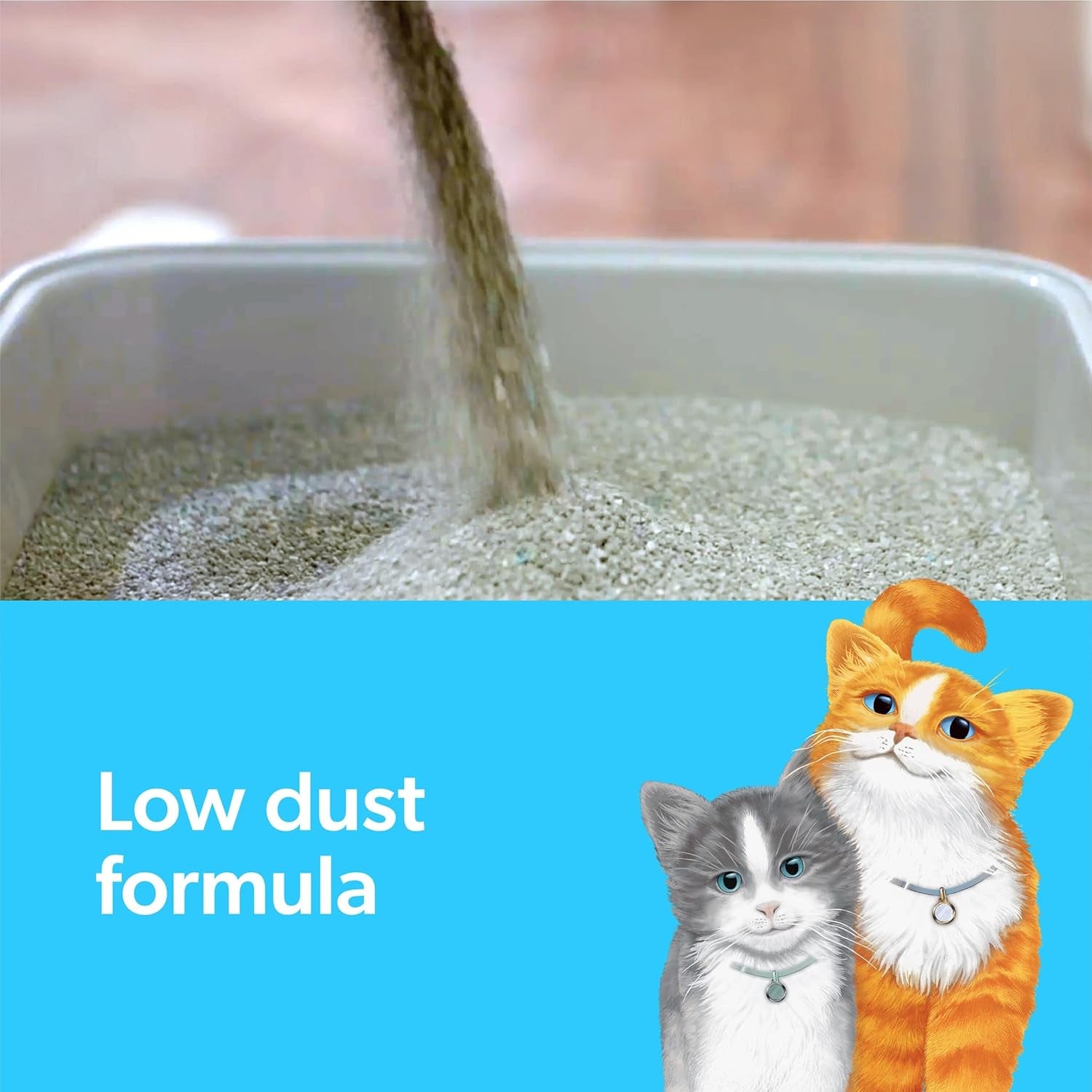 Advanced Multi Cat Clumping Litter with Febreze Freshness,  Clumping Cat Litter Extra Strength Formula, 37 Lbs. (2 X 18.5 Lb. Box)