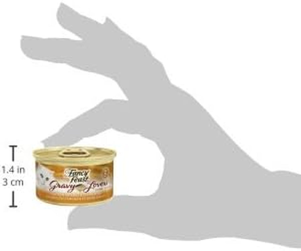 Purina  Gravy Lovers Chicken Hearts and Liver Feast Grilled Gourmet Cat Food in Wet Cat Food Gravy - (Pack of 24) 3 Oz. Cans