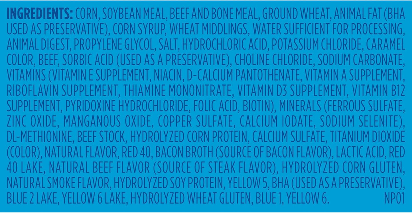 Mini Bits Small Breed Savory Bacon & Steak Flavor Dry Dog Food, 3.5 Lb. Bag