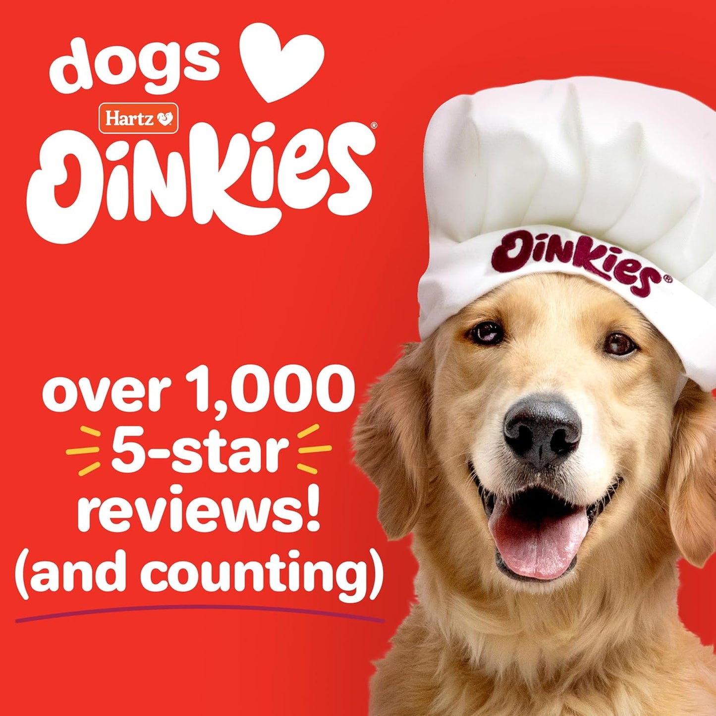 Oinkies Porkalicious Smoked Pig Skin Jerky Twists Dog Treats, 32Pk