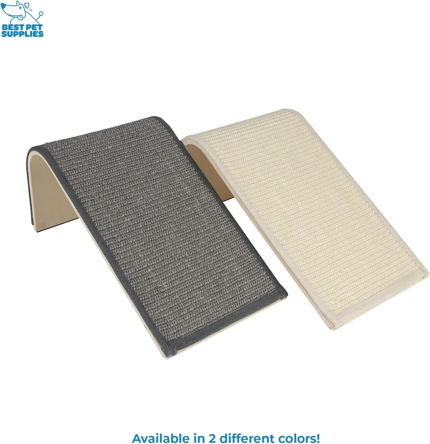 Catify Sloped Sisal Cat Scratchers for Indoor Cats, Climbing Ramp Fun and Interactive Indoor Play, Supports Natural Pet Behaviors, Heavy Duty - Gray