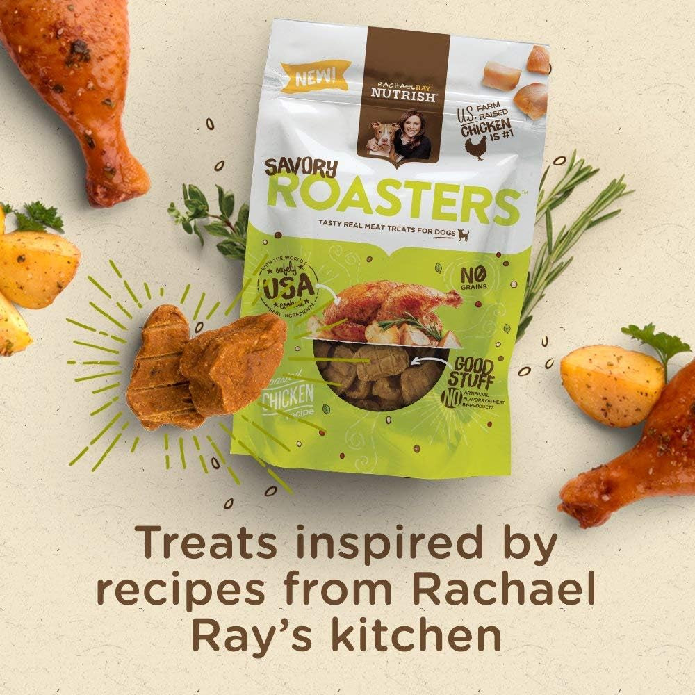 Rachael Ray  Dog Treats Savory Roasters Chicken Recipe, 12 Oz. Pouch