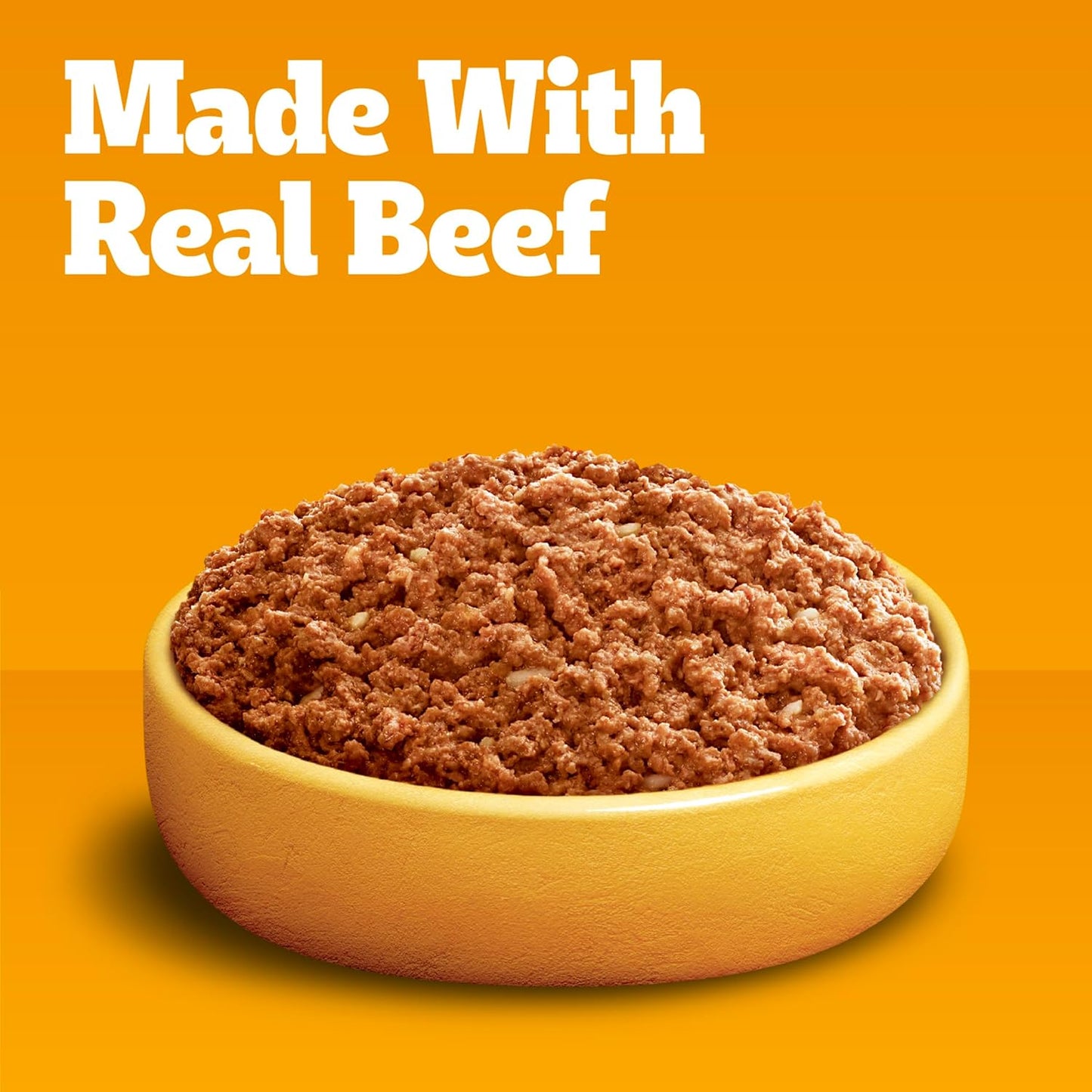 Chopped Ground Dinner Adult Canned Soft Wet Dog Food, Beef Bacon & Cheese Flavor, 22 Oz. Cans (12 Count, Pack of 1)